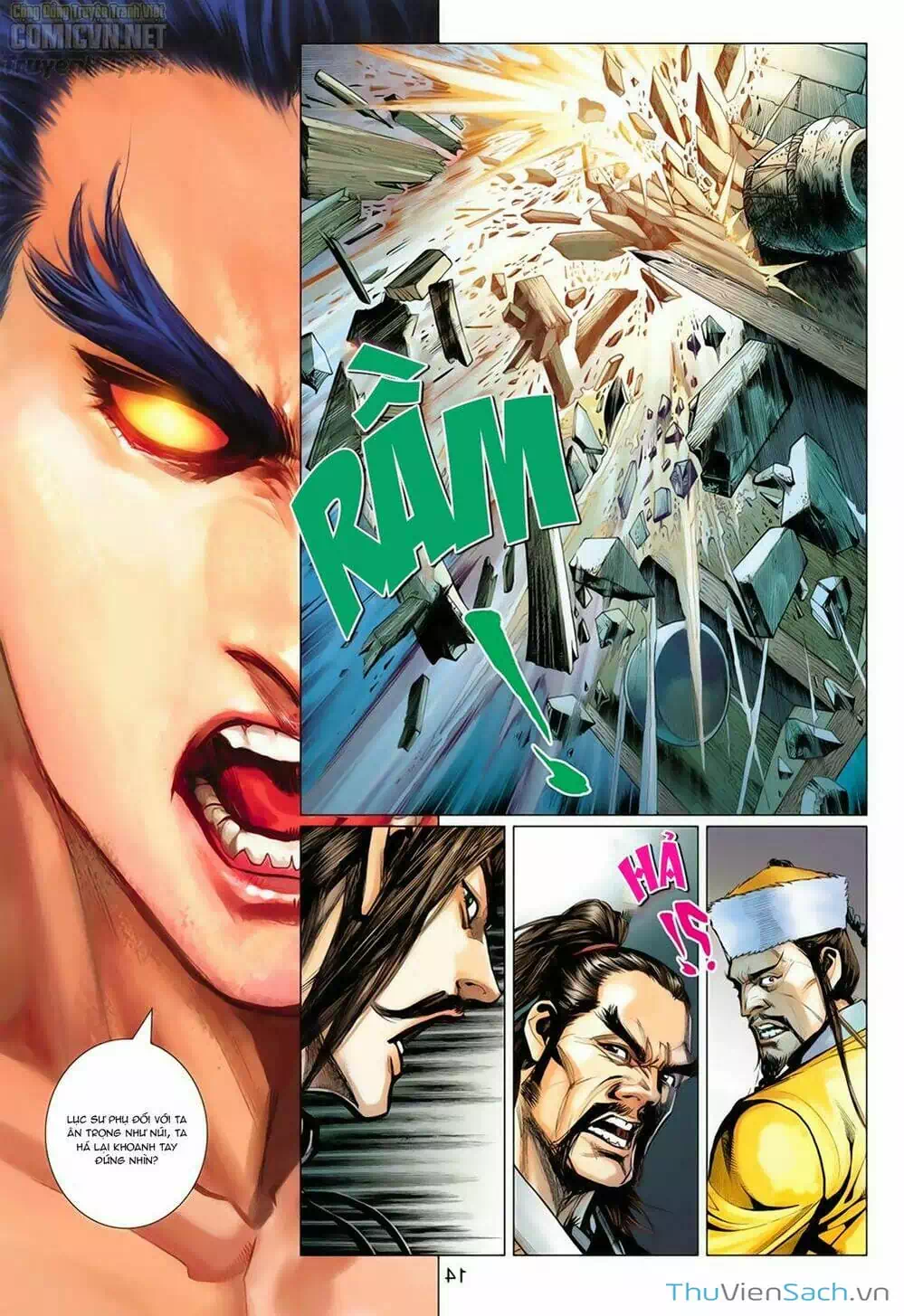 Truyện Tranh Anh Hùng Xạ Điêu - Manhua trang 4