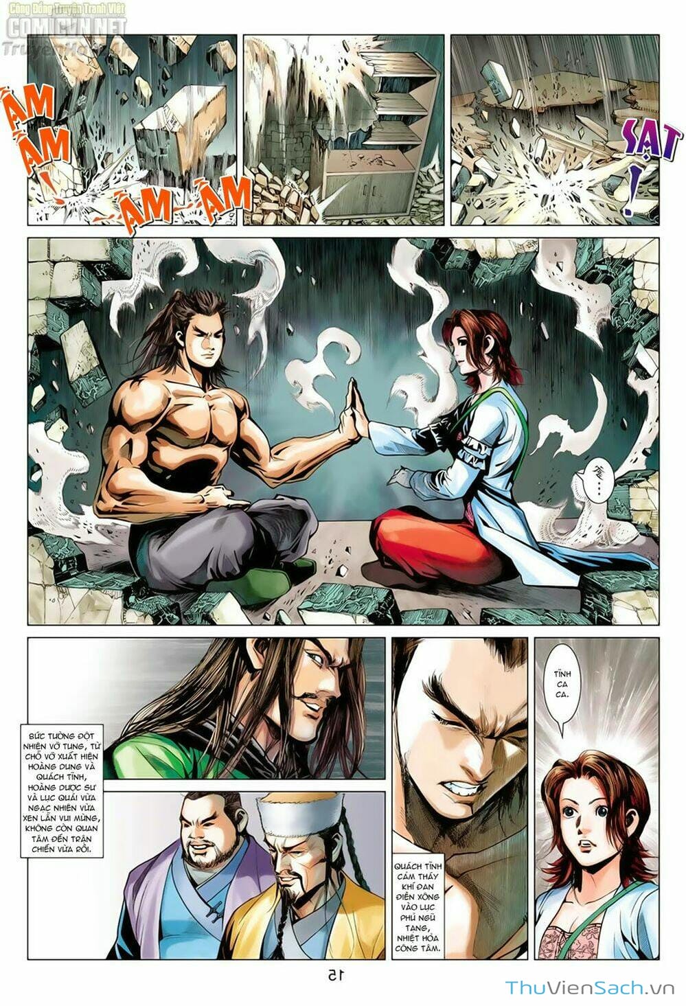 Truyện Tranh Anh Hùng Xạ Điêu - Manhua trang 4