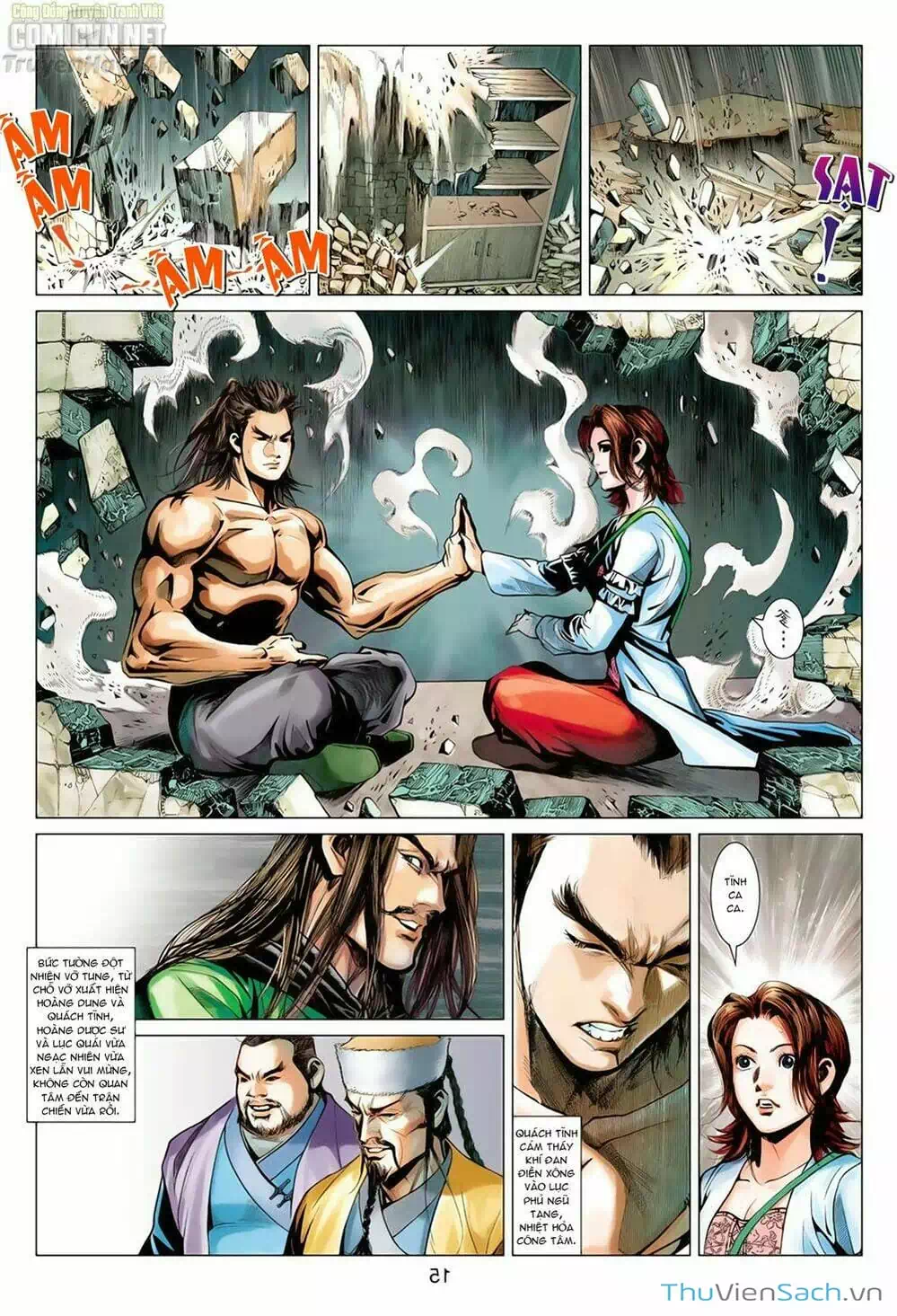 Truyện Tranh Anh Hùng Xạ Điêu - Manhua trang 4