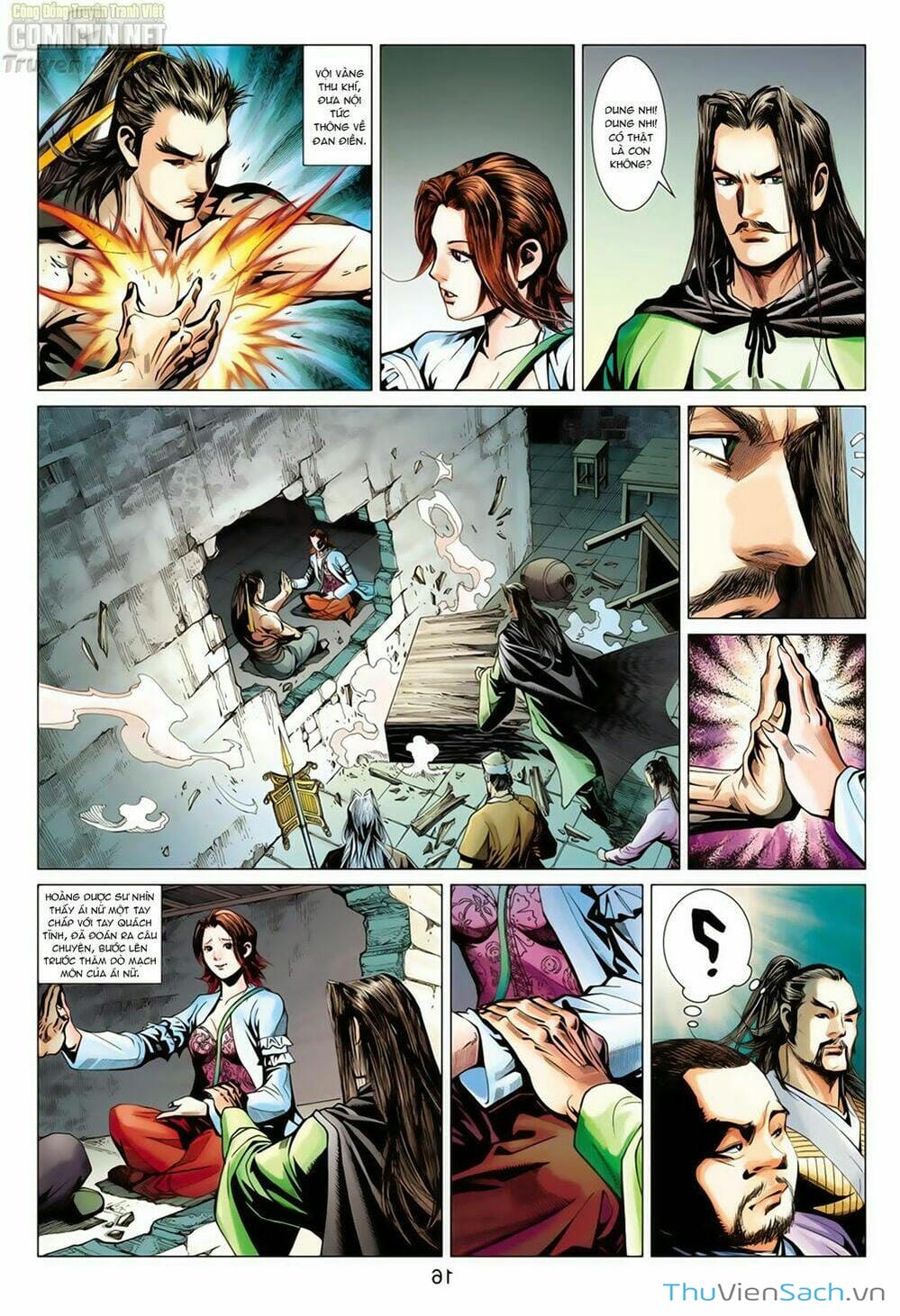 Truyện Tranh Anh Hùng Xạ Điêu - Manhua trang 4
