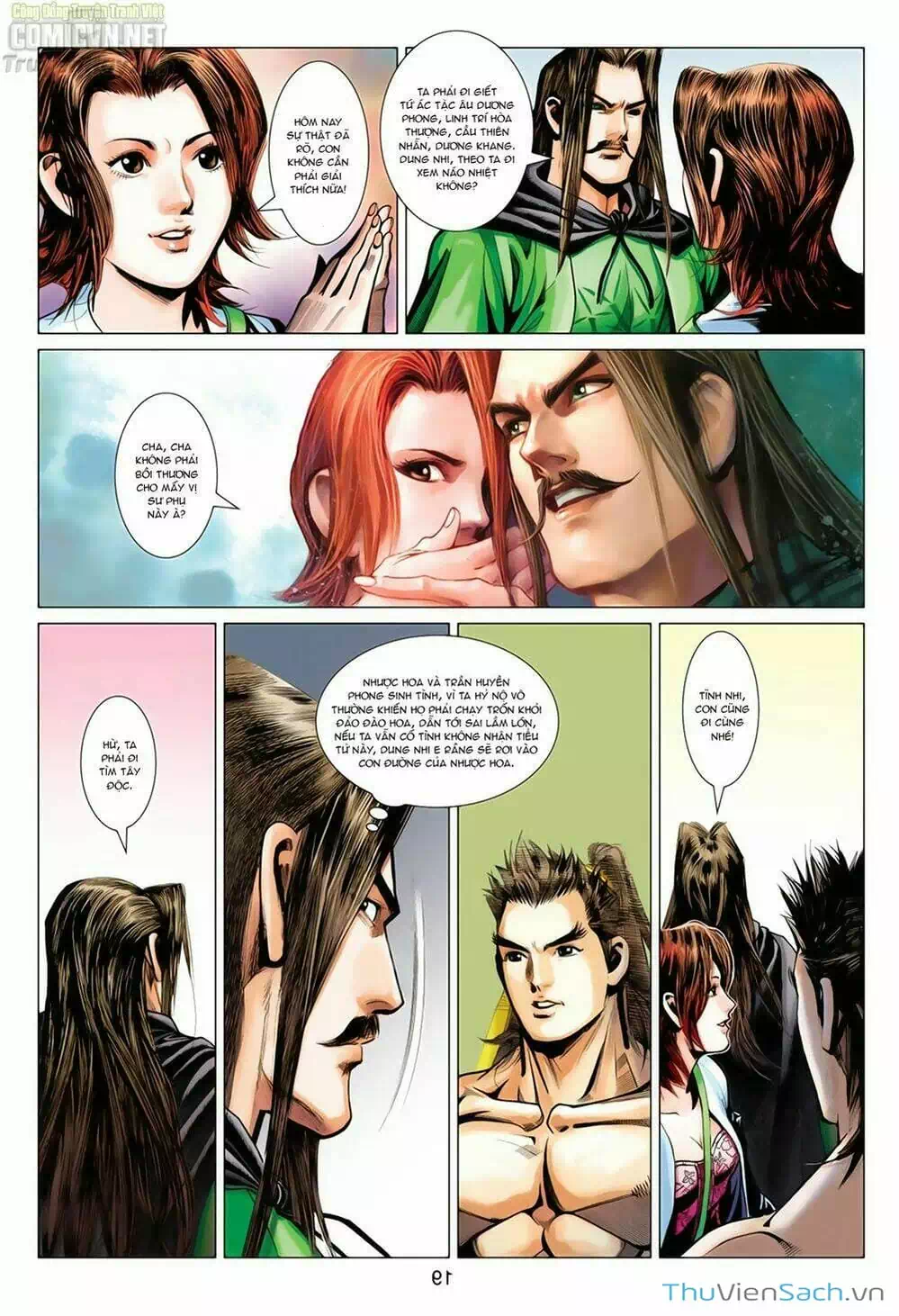 Truyện Tranh Anh Hùng Xạ Điêu - Manhua trang 4