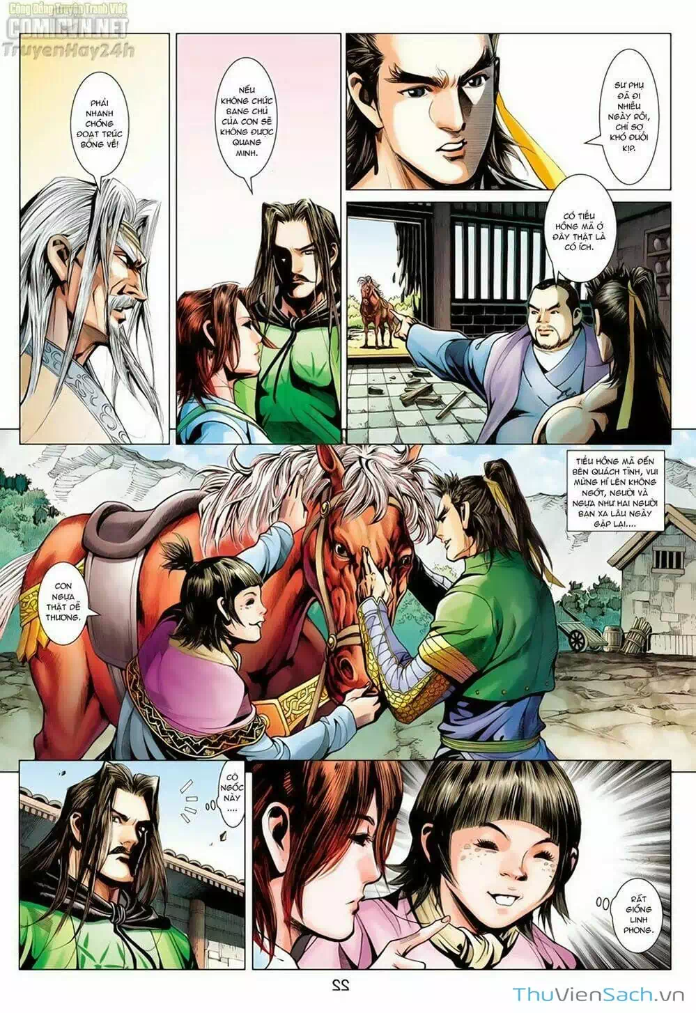 Truyện Tranh Anh Hùng Xạ Điêu - Manhua trang 4