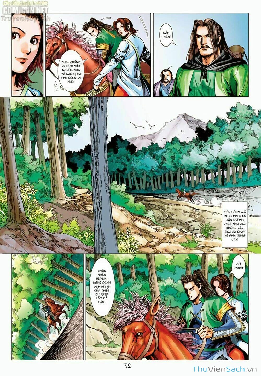 Truyện Tranh Anh Hùng Xạ Điêu - Manhua trang 4