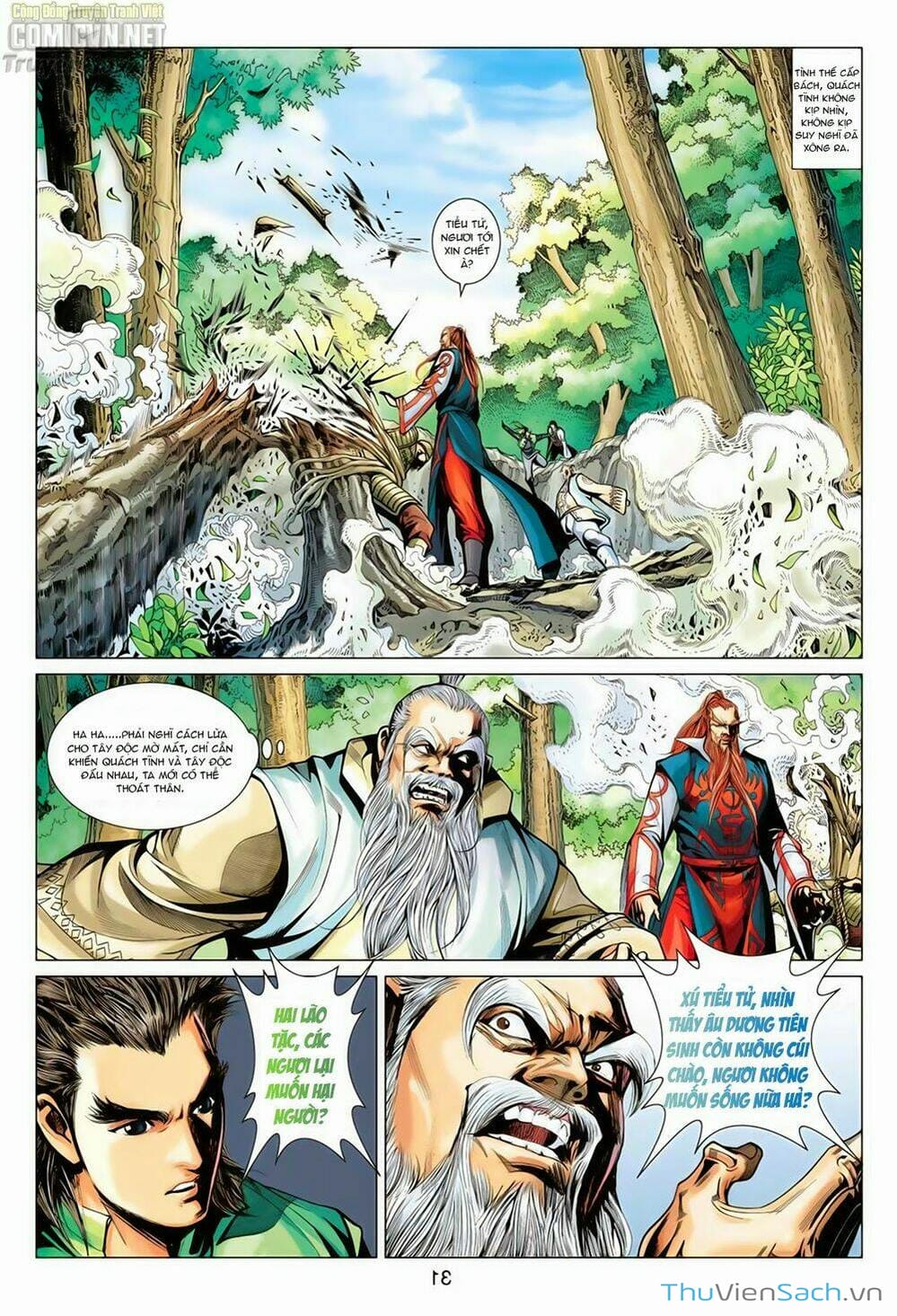 Truyện Tranh Anh Hùng Xạ Điêu - Manhua trang 4