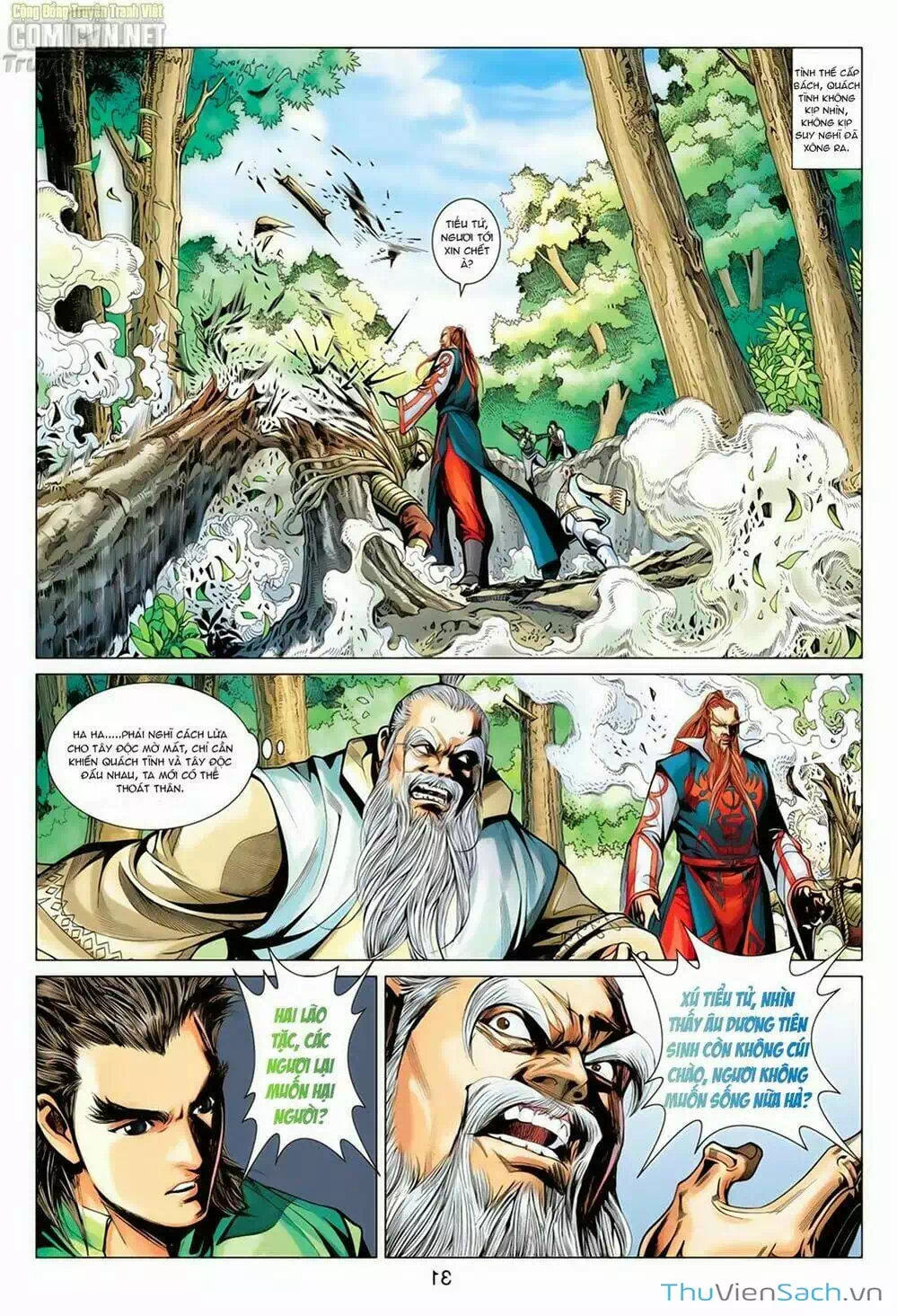 Truyện Tranh Anh Hùng Xạ Điêu - Manhua trang 4