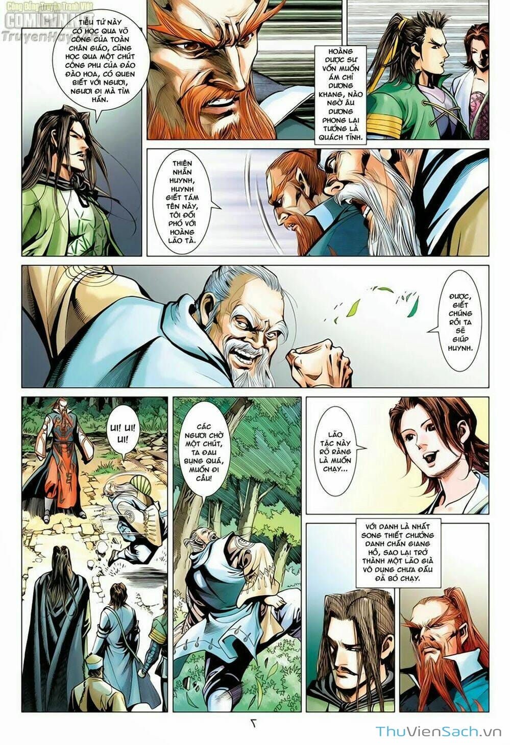 Truyện Tranh Anh Hùng Xạ Điêu - Manhua trang 4