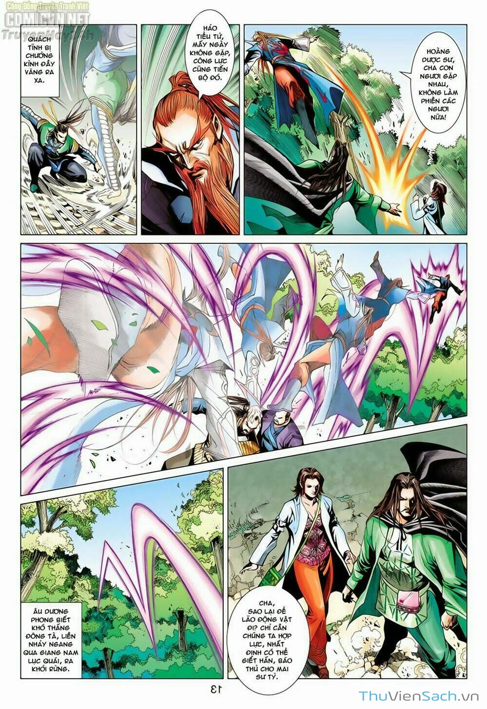 Truyện Tranh Anh Hùng Xạ Điêu - Manhua trang 2122