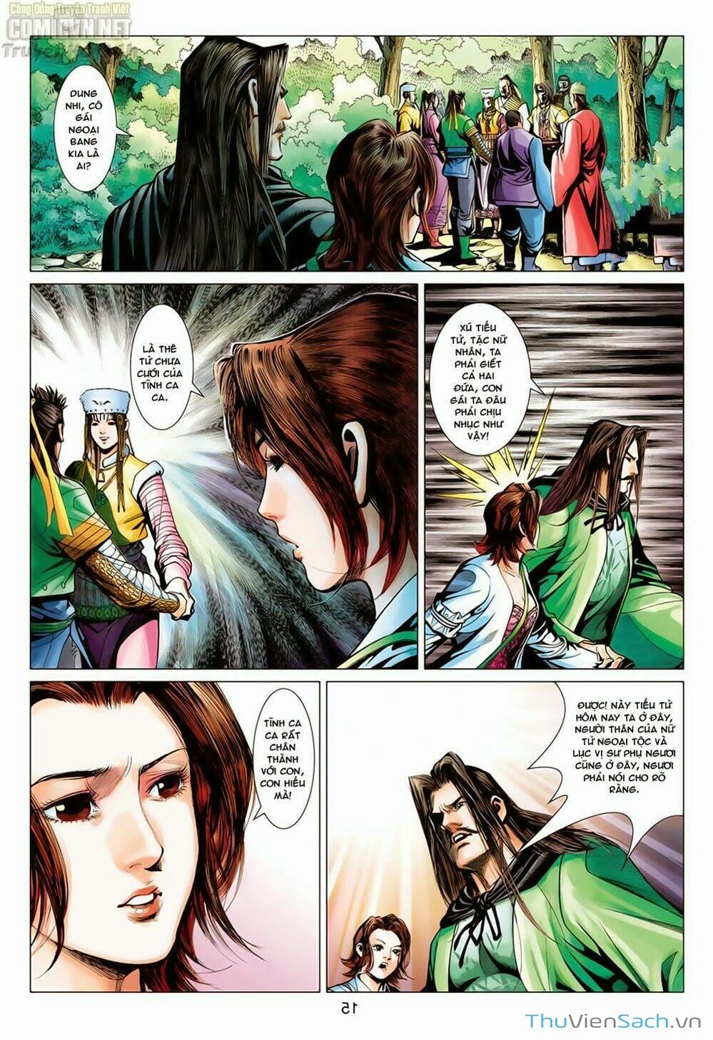 Truyện Tranh Anh Hùng Xạ Điêu - Manhua trang 4