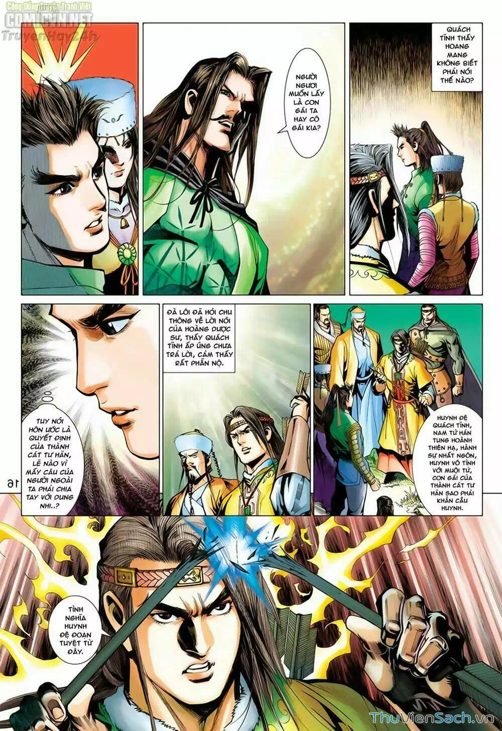 Truyện Tranh Anh Hùng Xạ Điêu - Manhua trang 4