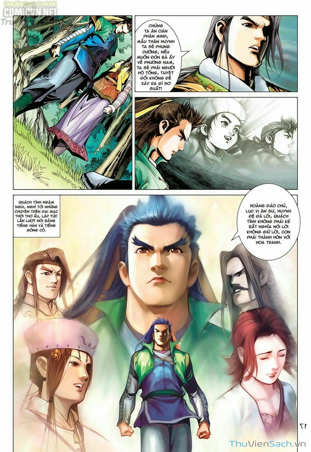 Truyện Tranh Anh Hùng Xạ Điêu - Manhua trang 4
