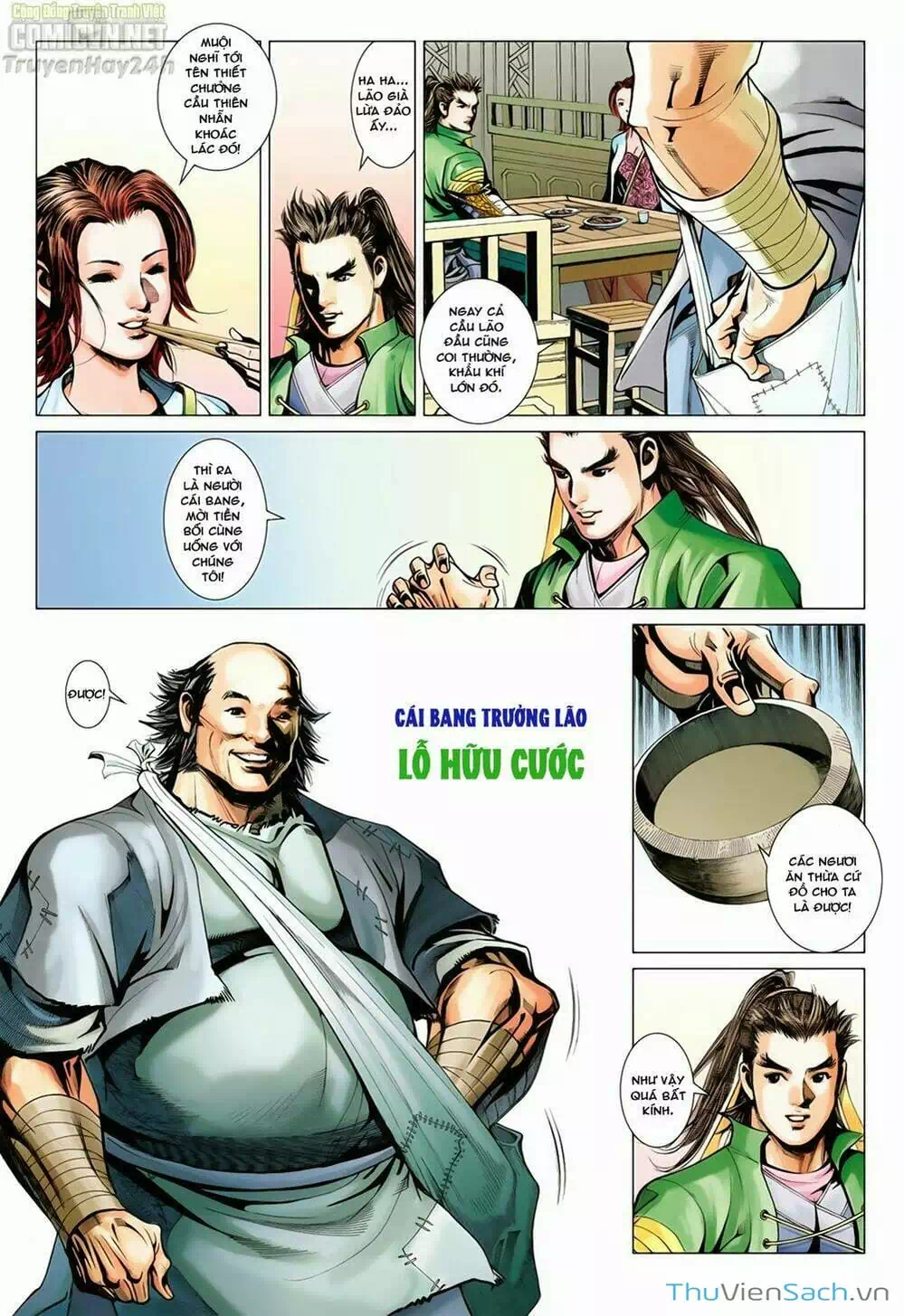 Truyện Tranh Anh Hùng Xạ Điêu - Manhua trang 4