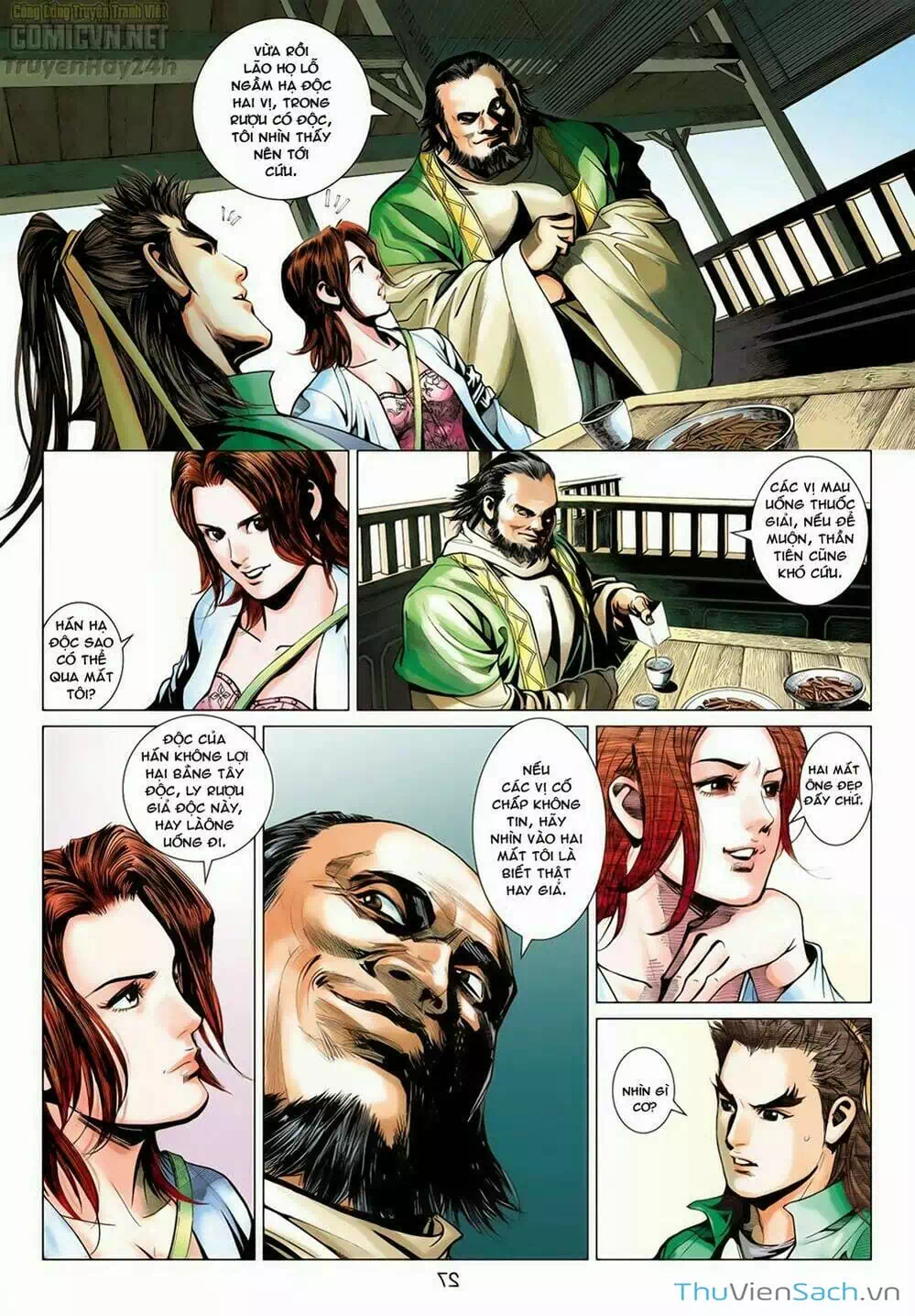 Truyện Tranh Anh Hùng Xạ Điêu - Manhua trang 4