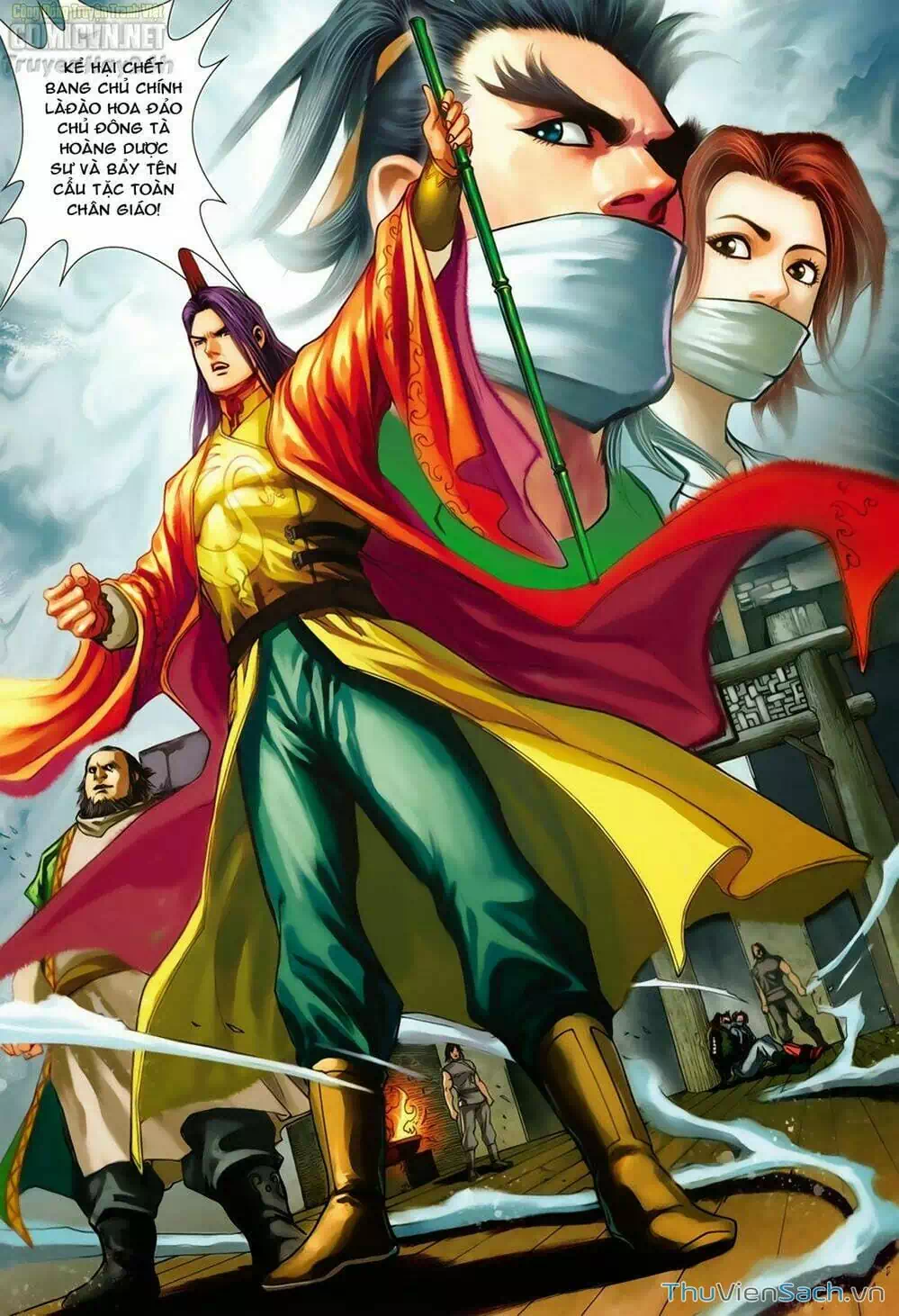 Truyện Tranh Anh Hùng Xạ Điêu - Manhua trang 4