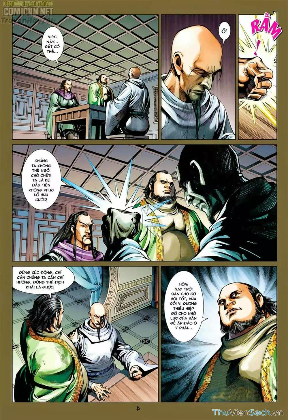 Truyện Tranh Anh Hùng Xạ Điêu - Manhua trang 4