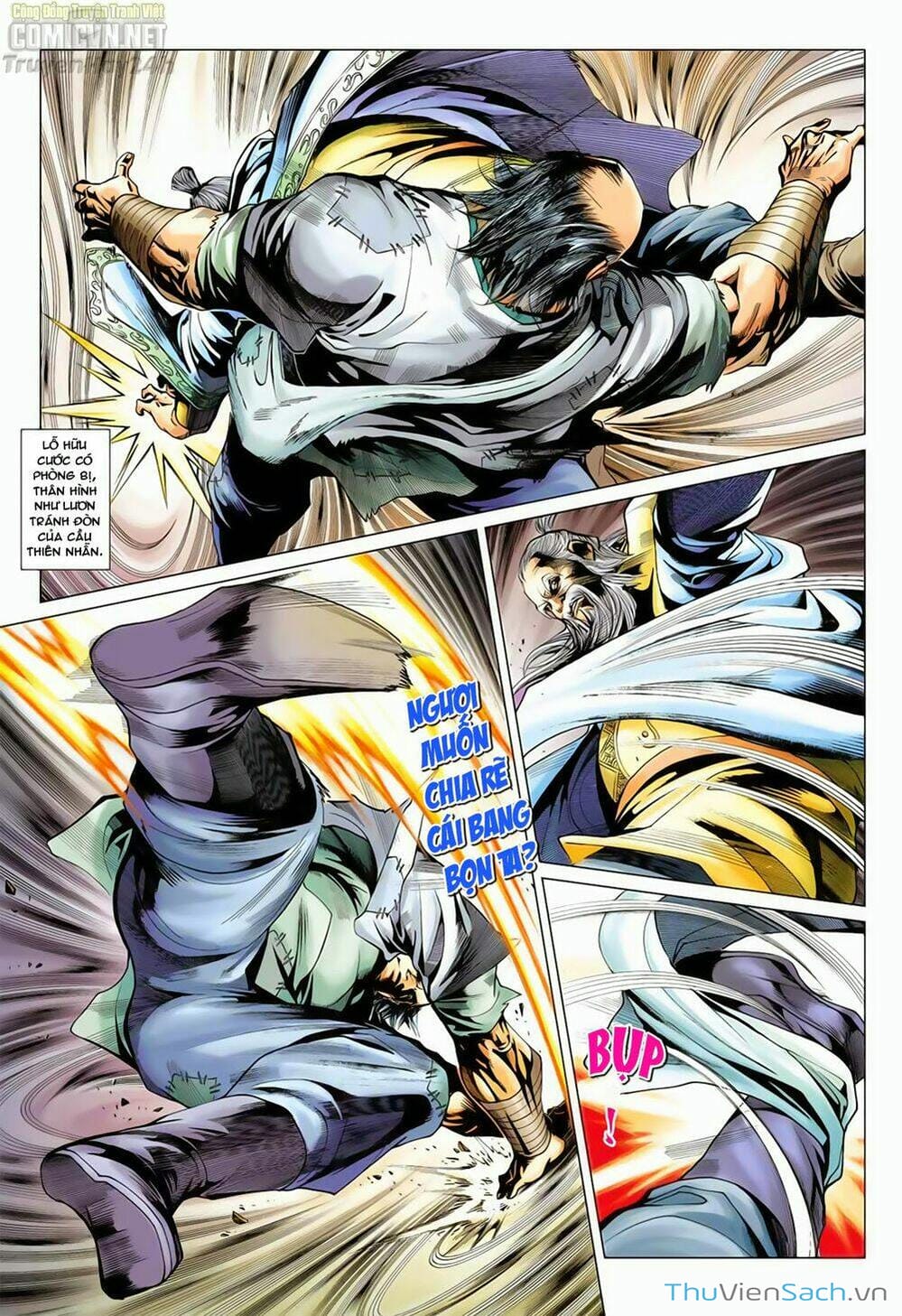 Truyện Tranh Anh Hùng Xạ Điêu - Manhua trang 4