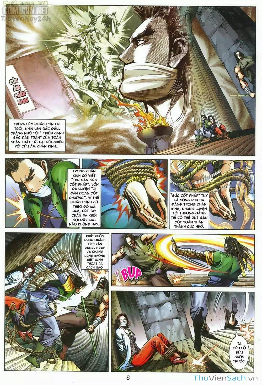 Truyện Tranh Anh Hùng Xạ Điêu - Manhua trang 4