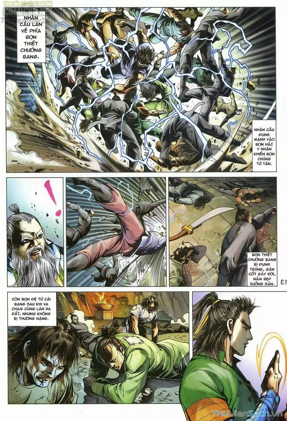 Truyện Tranh Anh Hùng Xạ Điêu - Manhua trang 4