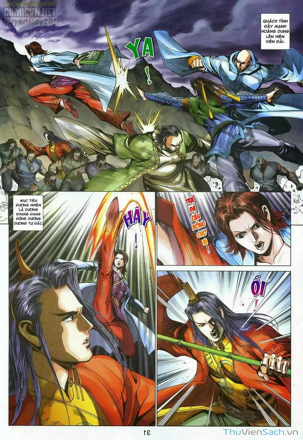 Truyện Tranh Anh Hùng Xạ Điêu - Manhua trang 4