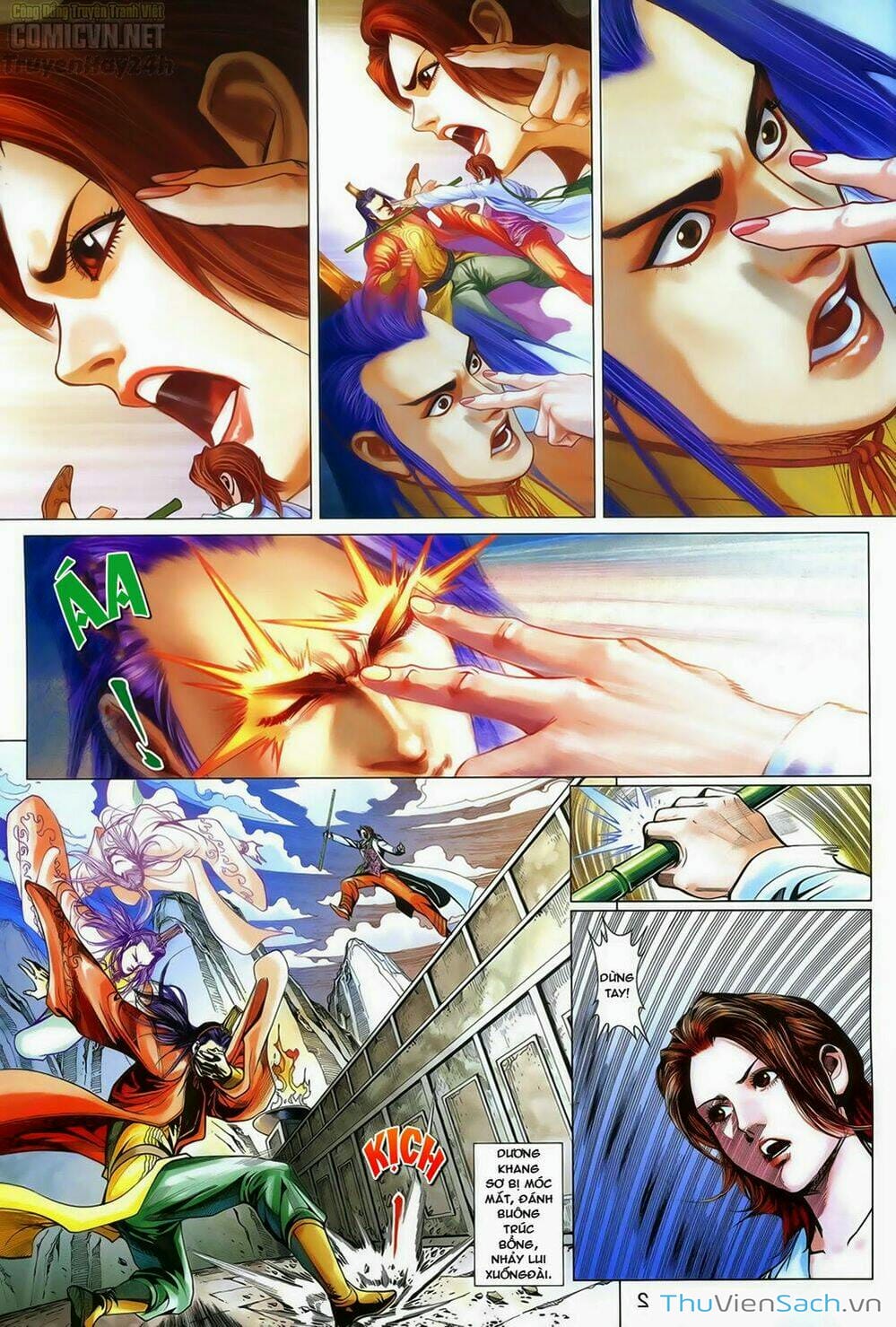 Truyện Tranh Anh Hùng Xạ Điêu - Manhua trang 4