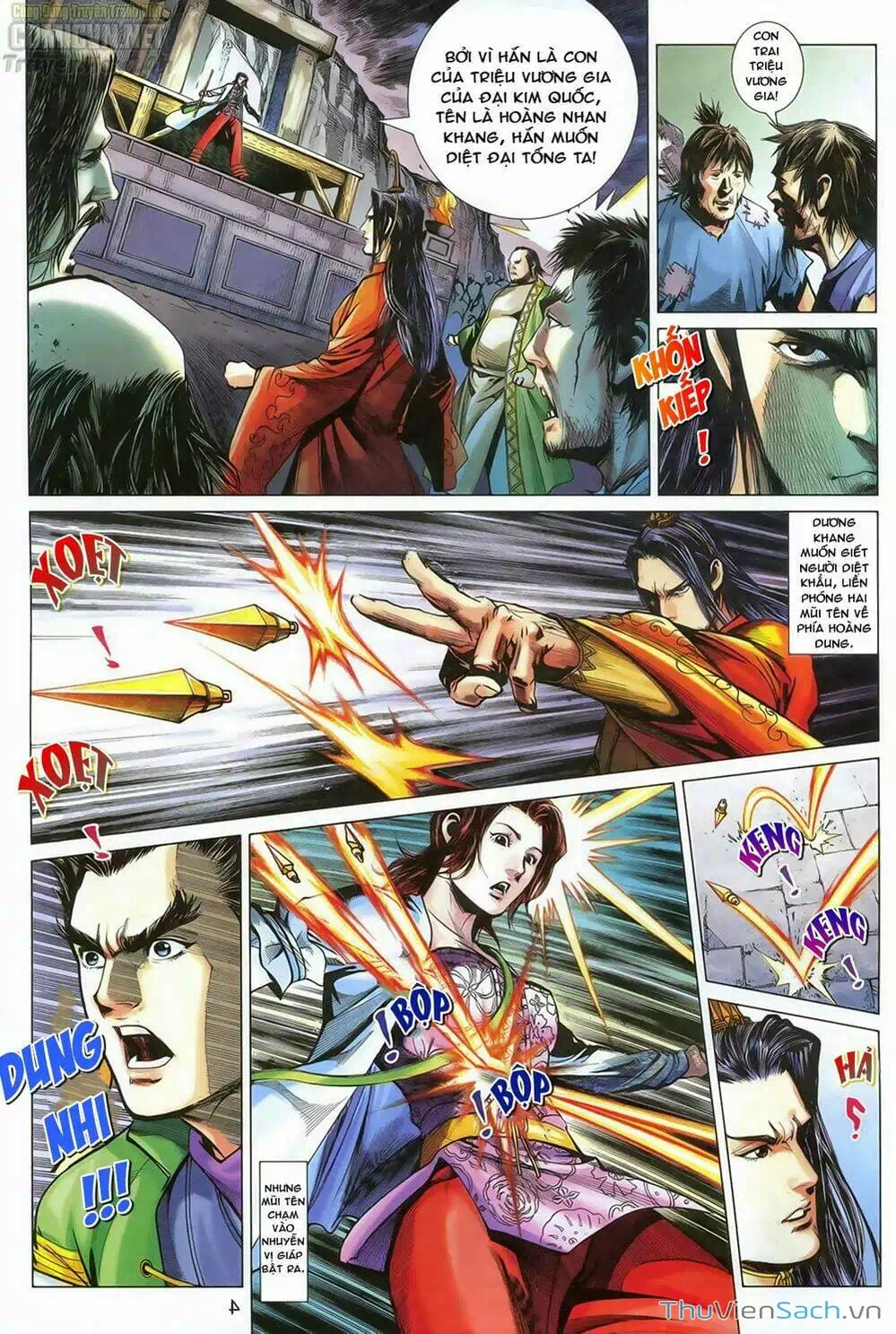 Truyện Tranh Anh Hùng Xạ Điêu - Manhua trang 4