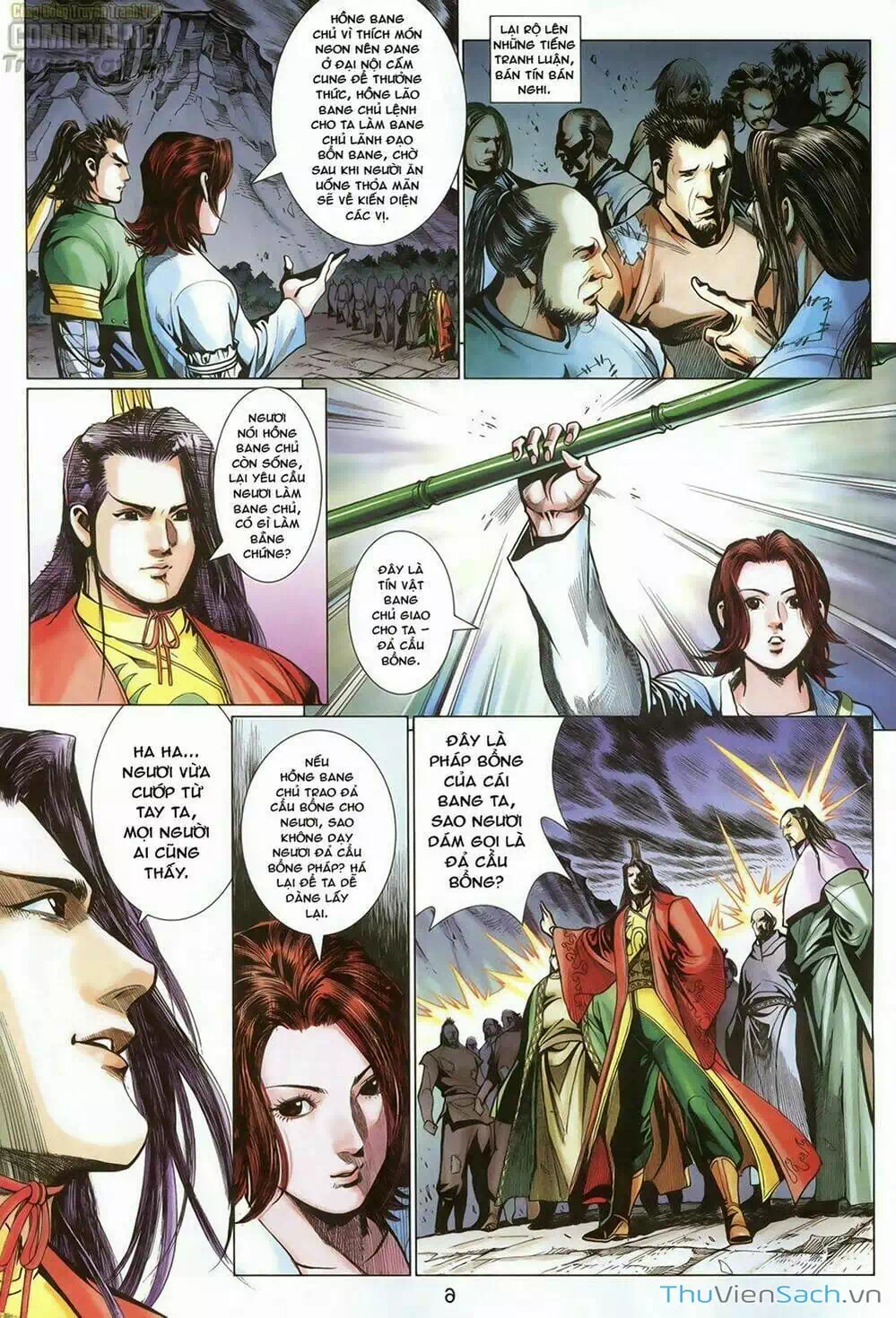 Truyện Tranh Anh Hùng Xạ Điêu - Manhua trang 4