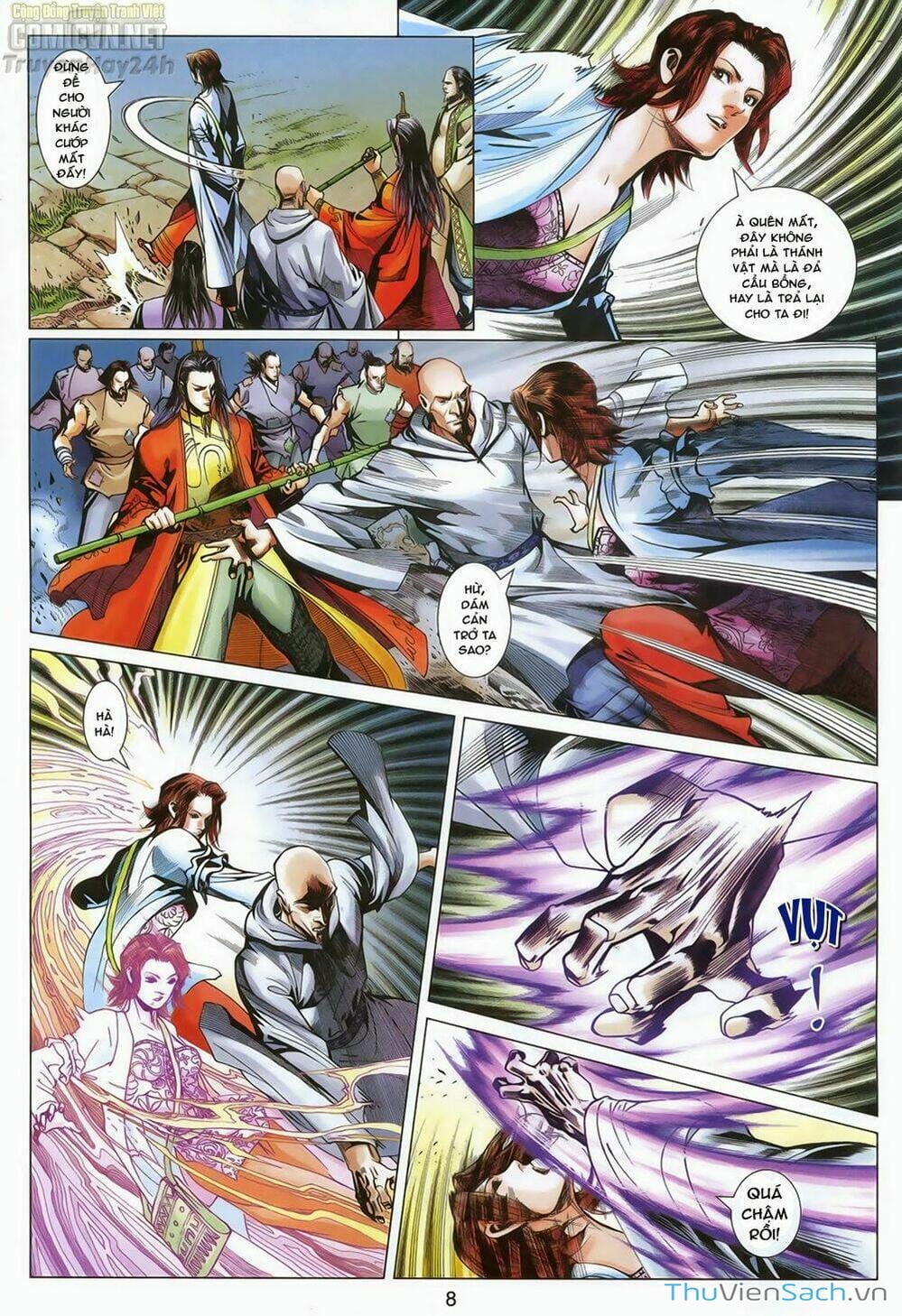 Truyện Tranh Anh Hùng Xạ Điêu - Manhua trang 4