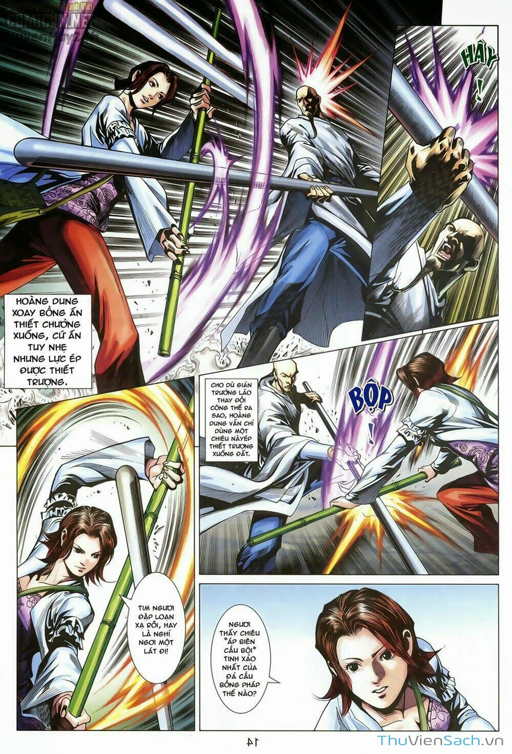 Truyện Tranh Anh Hùng Xạ Điêu - Manhua trang 4