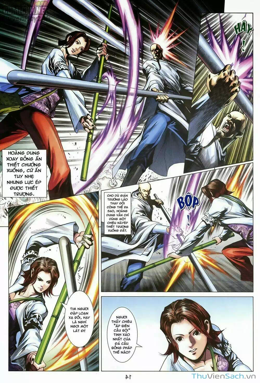 Truyện Tranh Anh Hùng Xạ Điêu - Manhua trang 4