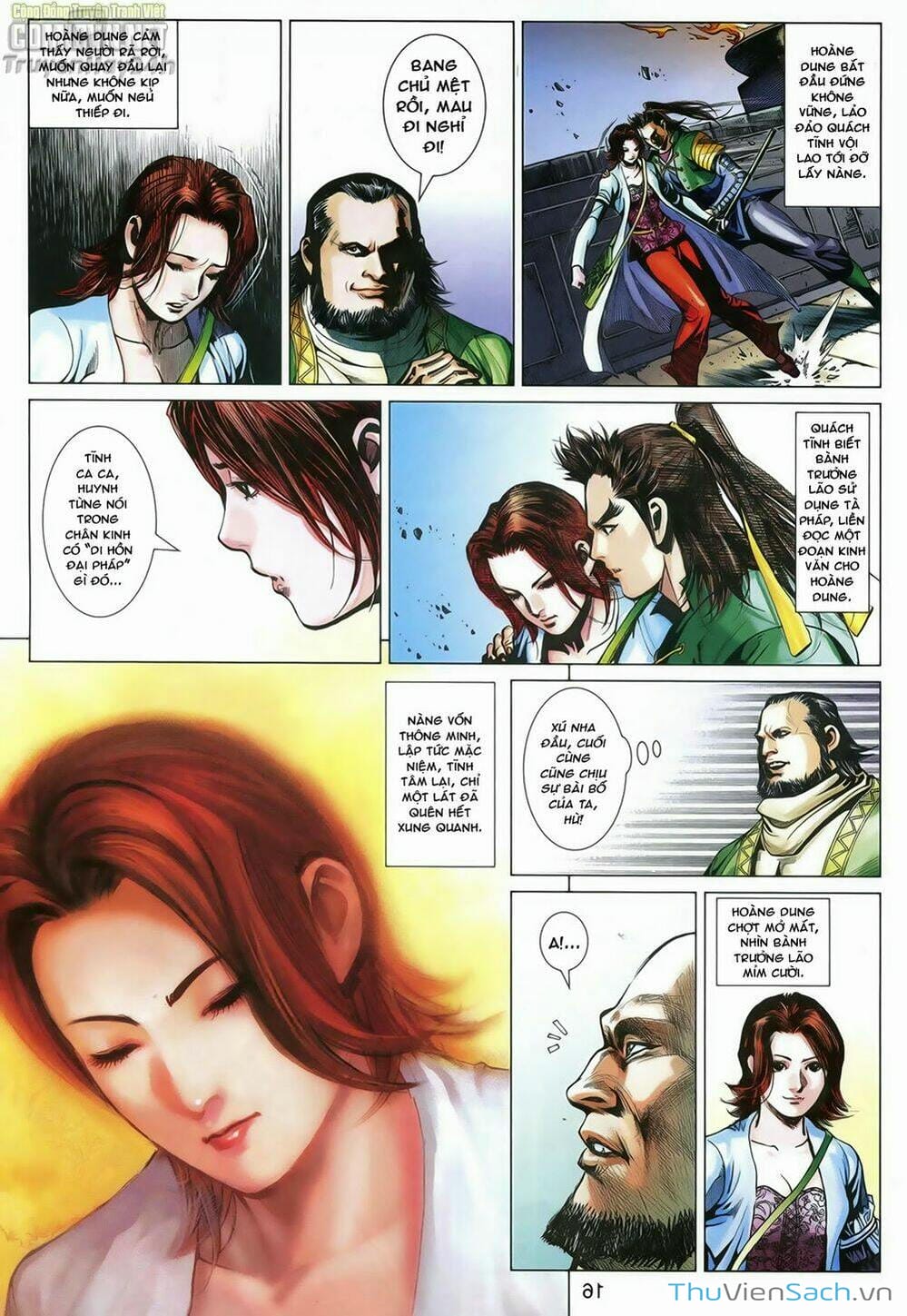 Truyện Tranh Anh Hùng Xạ Điêu - Manhua trang 4
