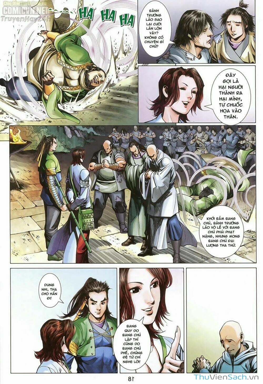 Truyện Tranh Anh Hùng Xạ Điêu - Manhua trang 4