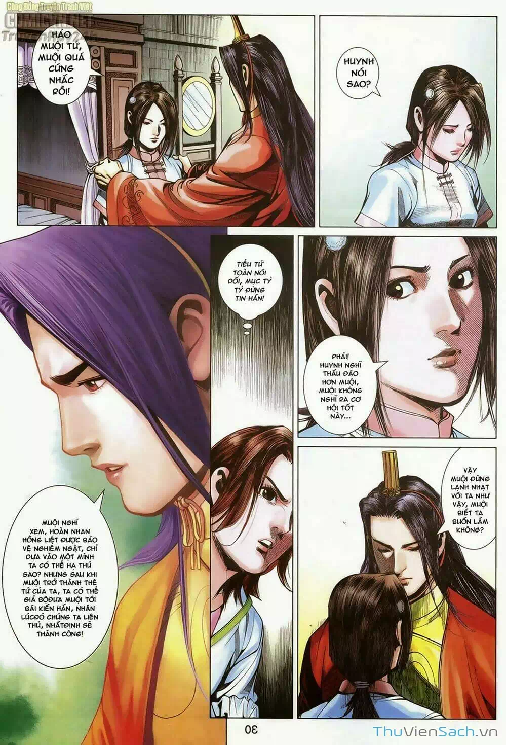 Truyện Tranh Anh Hùng Xạ Điêu - Manhua trang 4