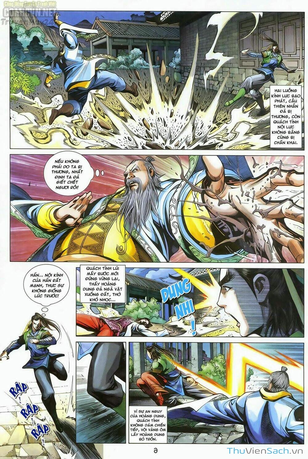 Truyện Tranh Anh Hùng Xạ Điêu - Manhua trang 4