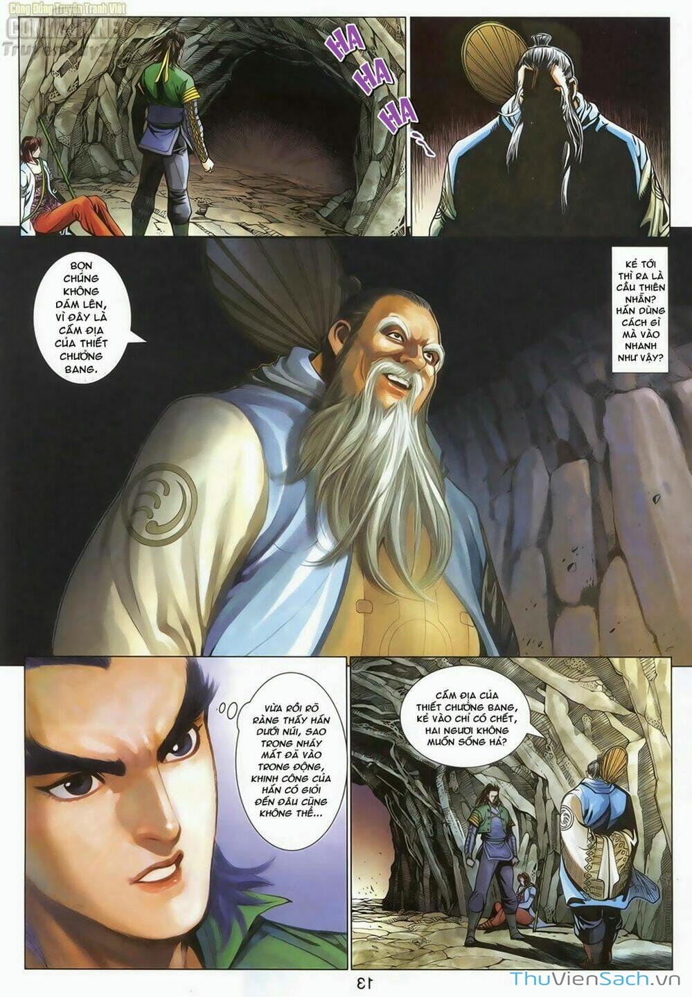 Truyện Tranh Anh Hùng Xạ Điêu - Manhua trang 4
