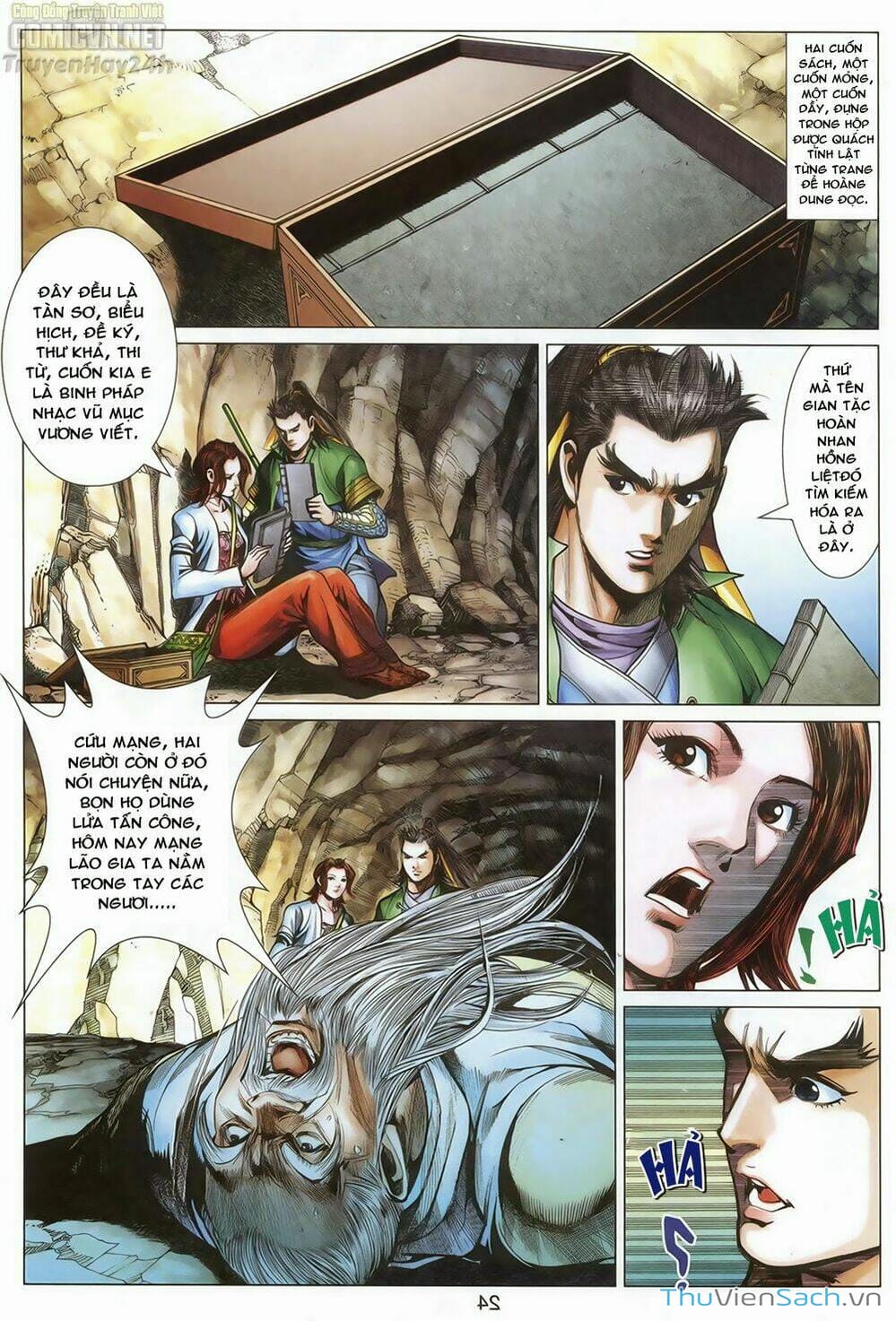 Truyện Tranh Anh Hùng Xạ Điêu - Manhua trang 4
