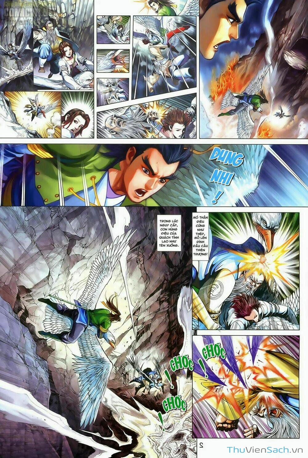 Truyện Tranh Anh Hùng Xạ Điêu - Manhua trang 4