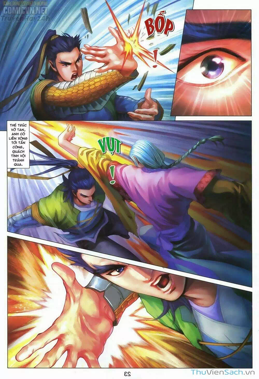 Truyện Tranh Anh Hùng Xạ Điêu - Manhua trang 4