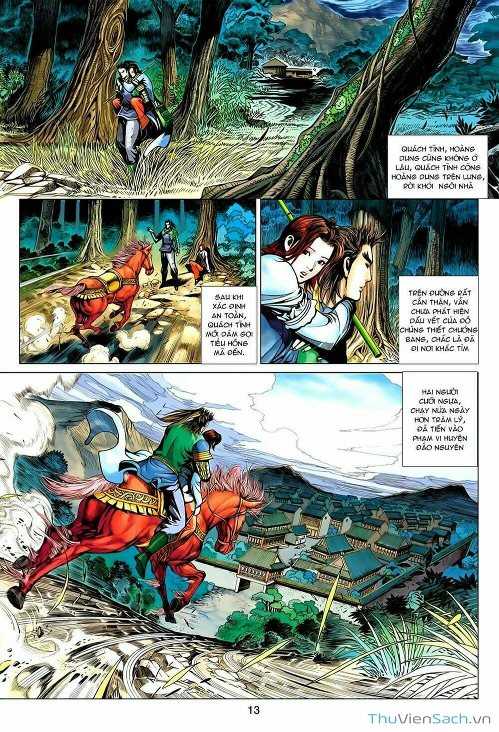 Truyện Tranh Anh Hùng Xạ Điêu - Manhua trang 4