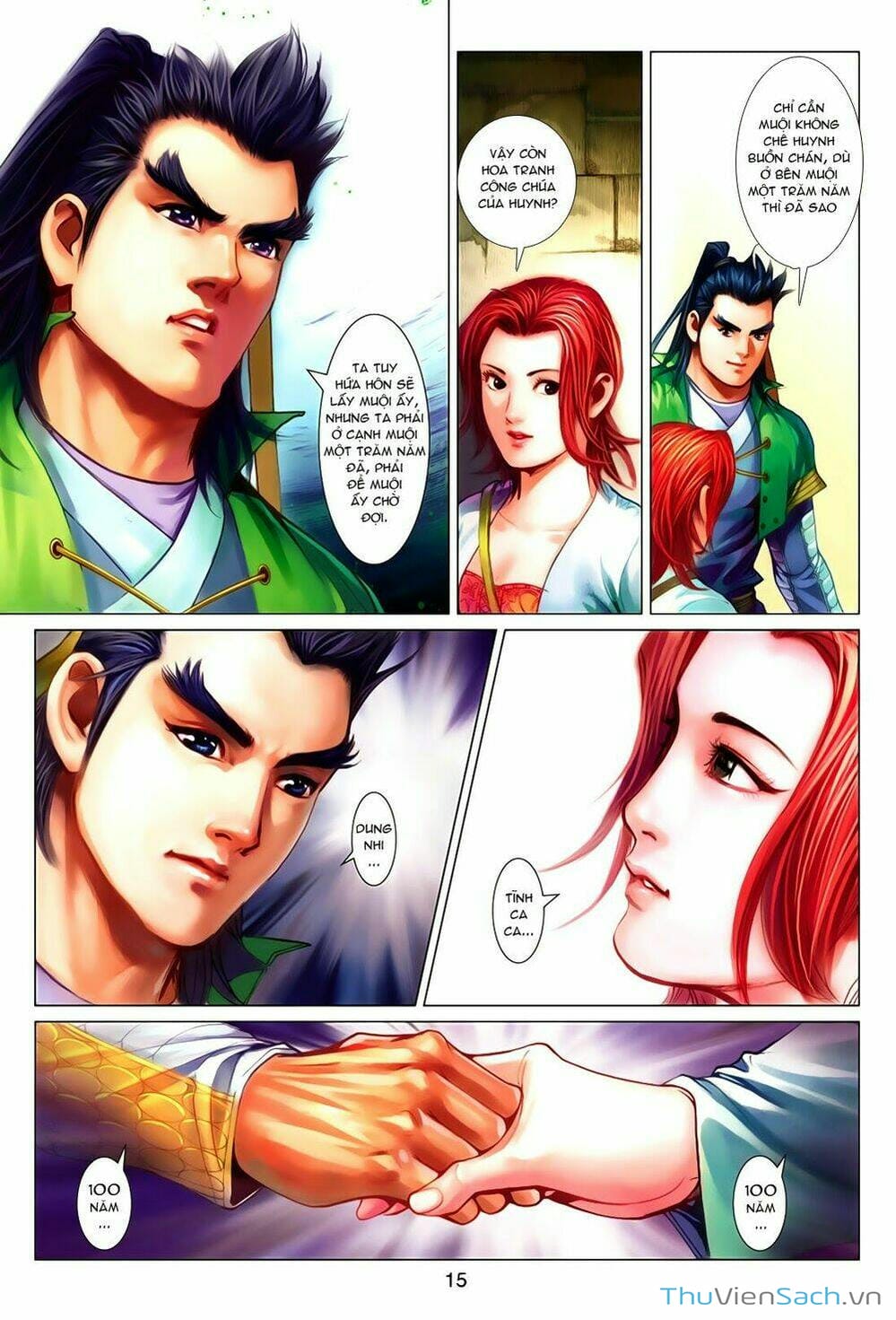 Truyện Tranh Anh Hùng Xạ Điêu - Manhua trang 4