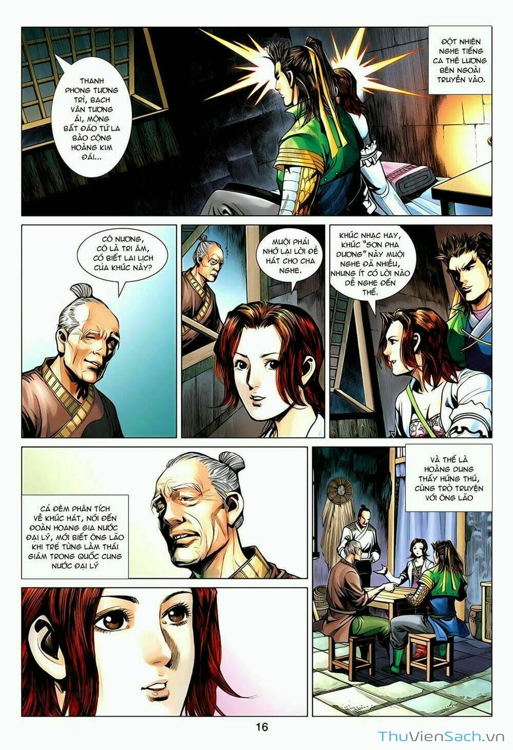 Truyện Tranh Anh Hùng Xạ Điêu - Manhua trang 4