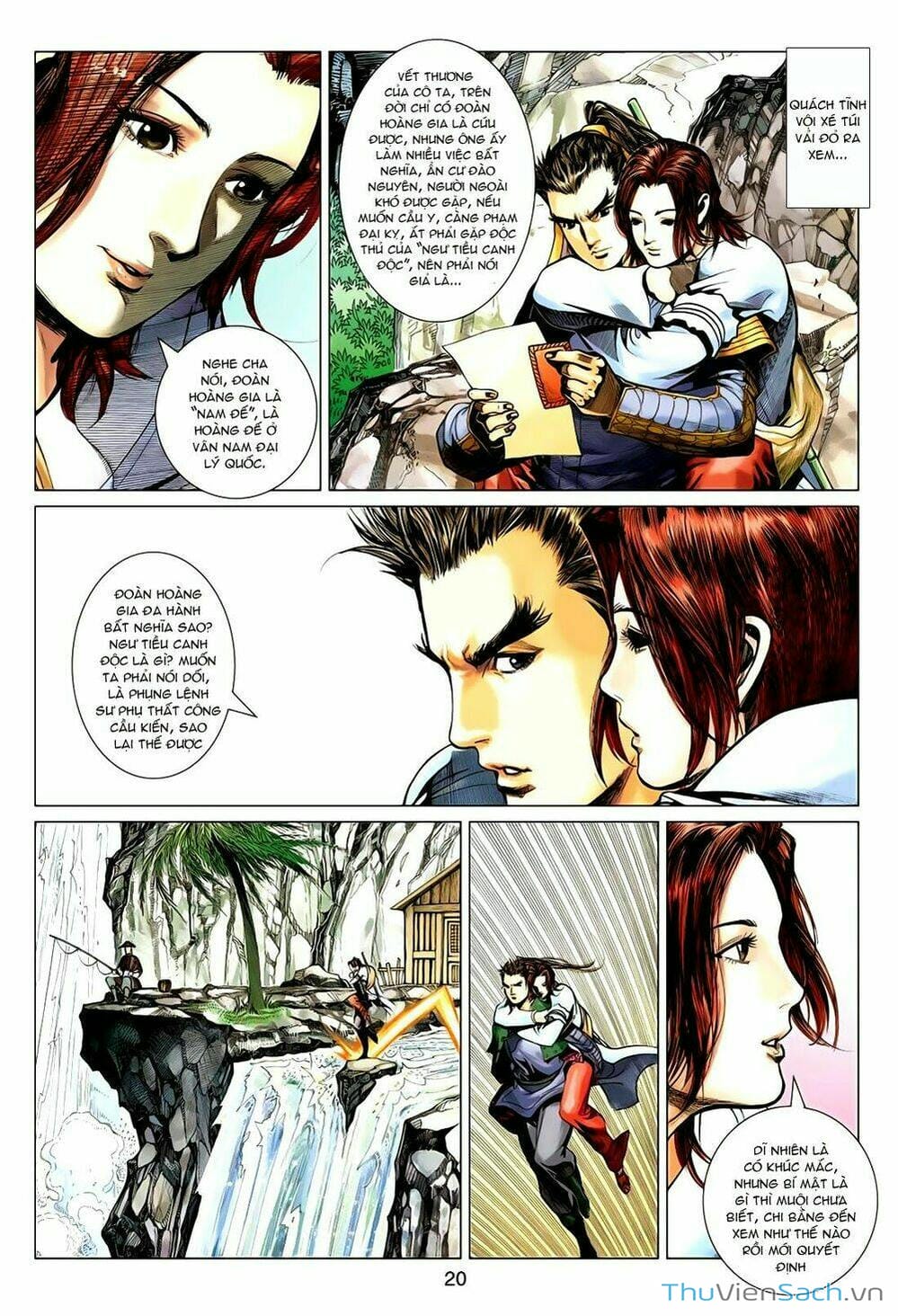 Truyện Tranh Anh Hùng Xạ Điêu - Manhua trang 4