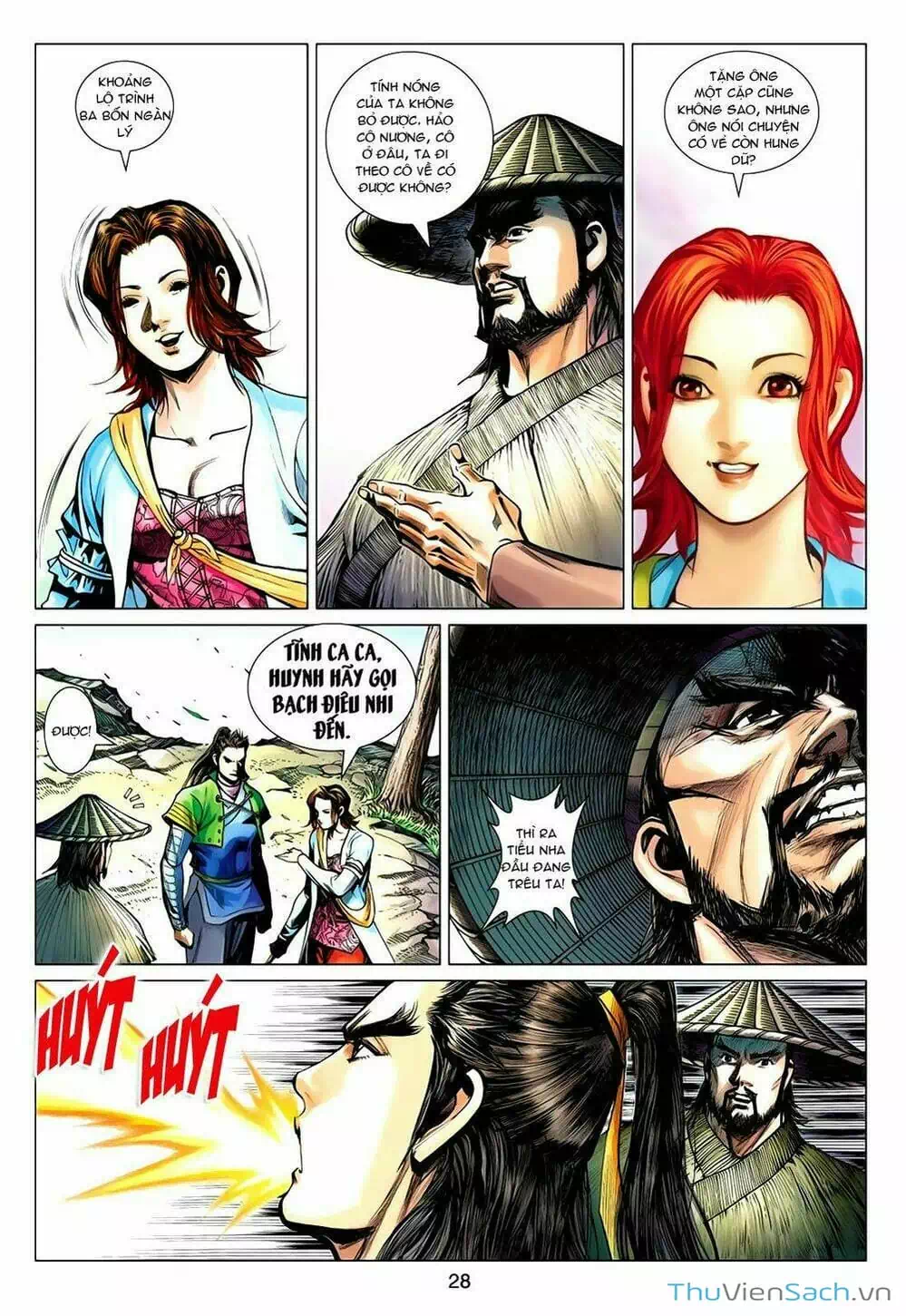 Truyện Tranh Anh Hùng Xạ Điêu - Manhua trang 4