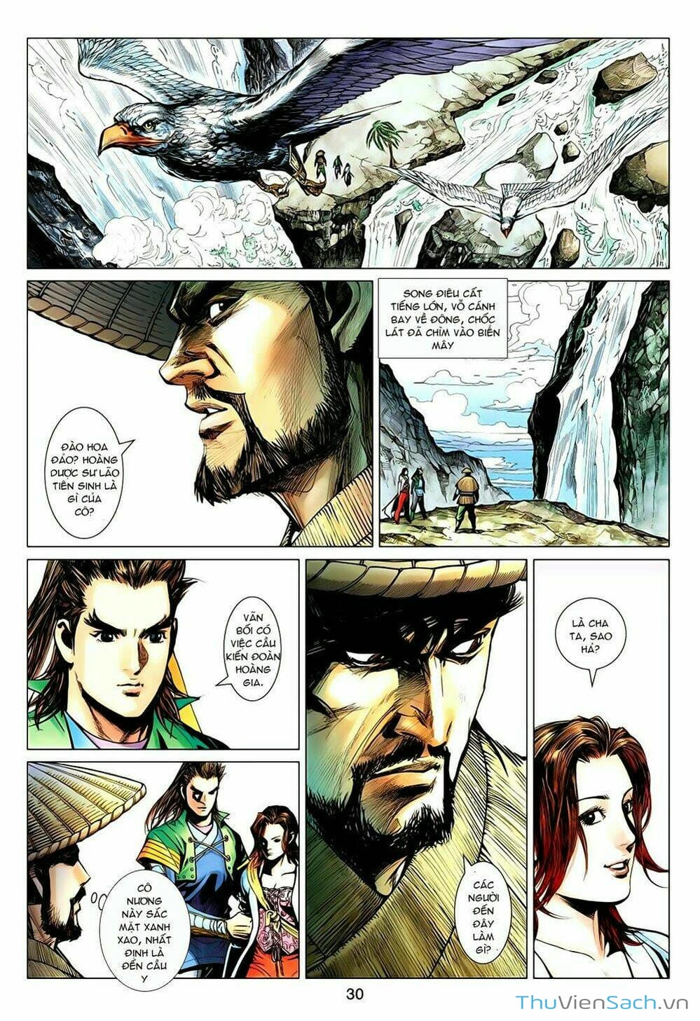 Truyện Tranh Anh Hùng Xạ Điêu - Manhua trang 4