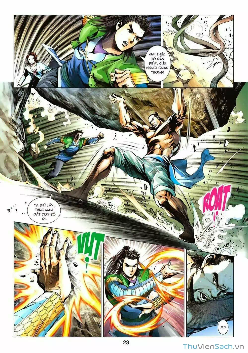 Truyện Tranh Anh Hùng Xạ Điêu - Manhua trang 4