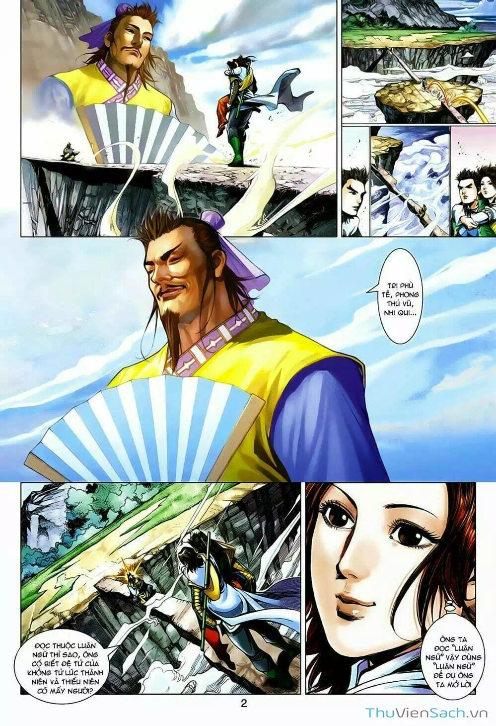 Truyện Tranh Anh Hùng Xạ Điêu - Manhua trang 4