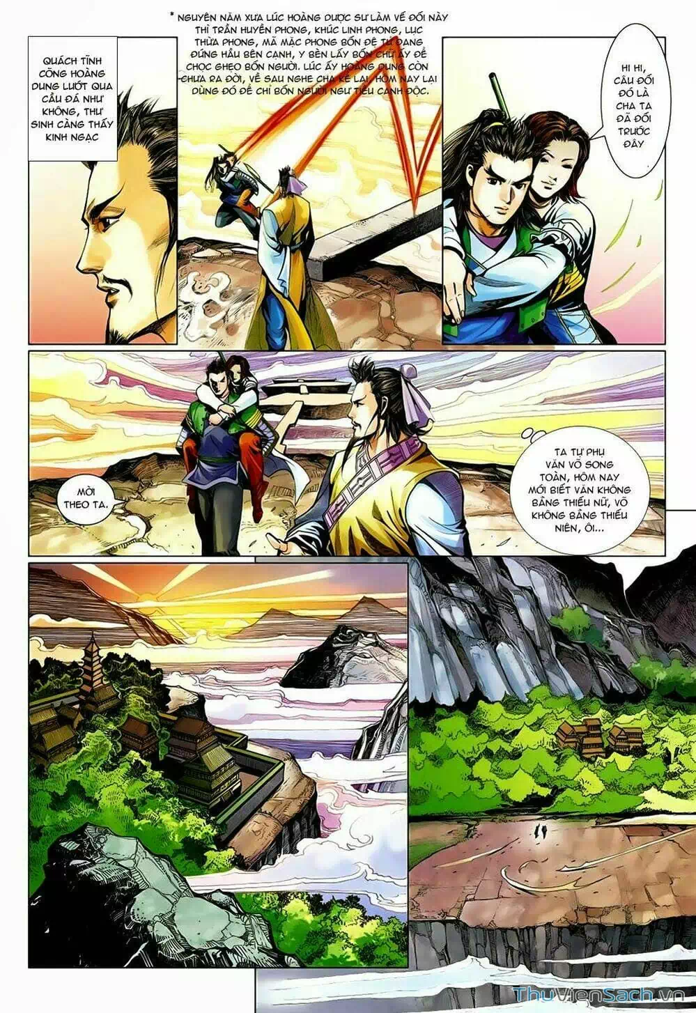 Truyện Tranh Anh Hùng Xạ Điêu - Manhua trang 4