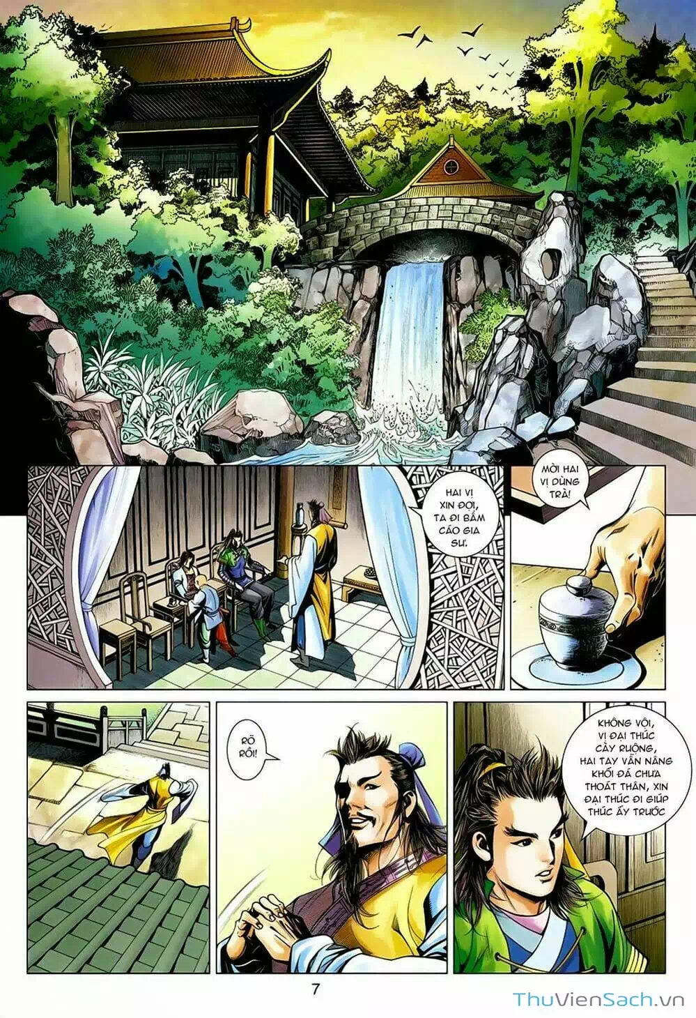 Truyện Tranh Anh Hùng Xạ Điêu - Manhua trang 4