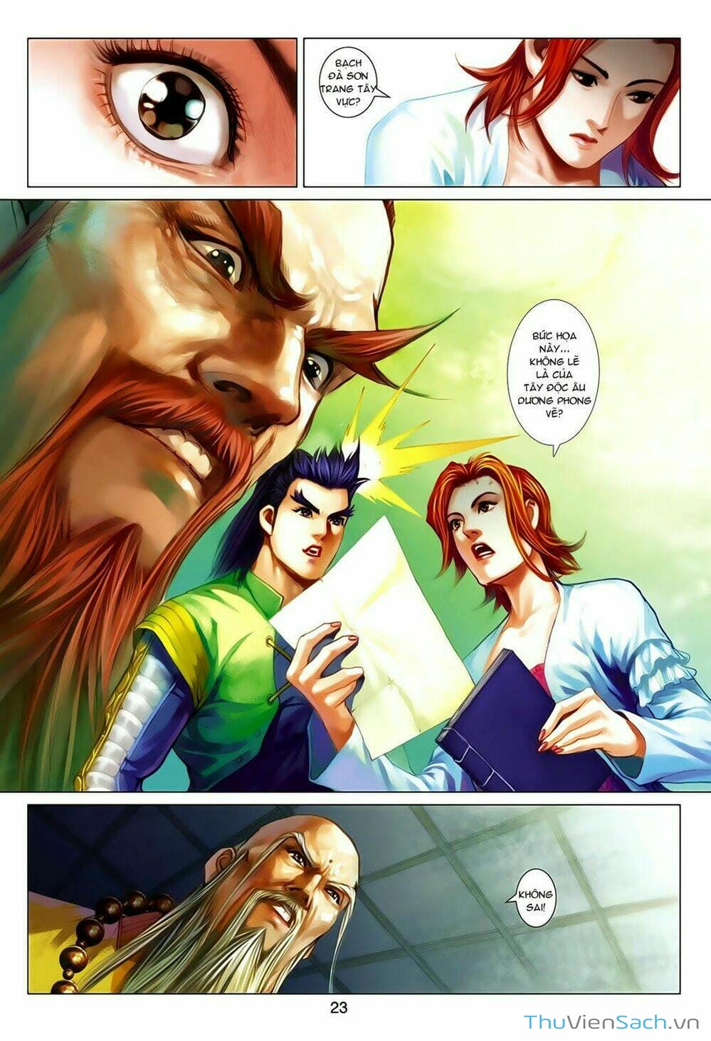 Truyện Tranh Anh Hùng Xạ Điêu - Manhua trang 4