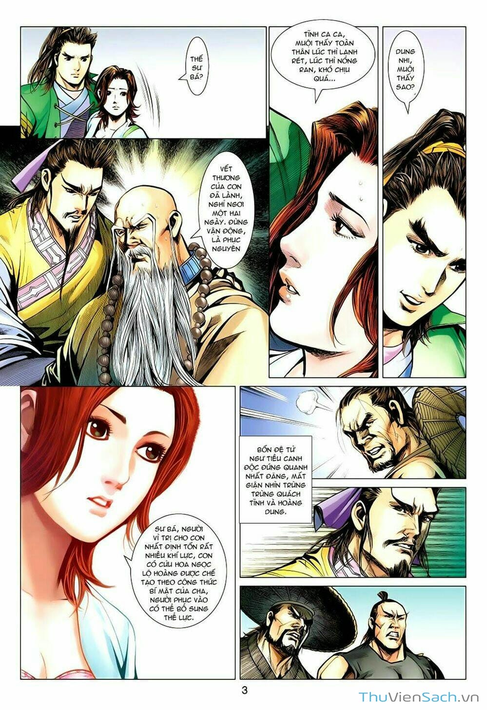 Truyện Tranh Anh Hùng Xạ Điêu - Manhua trang 4