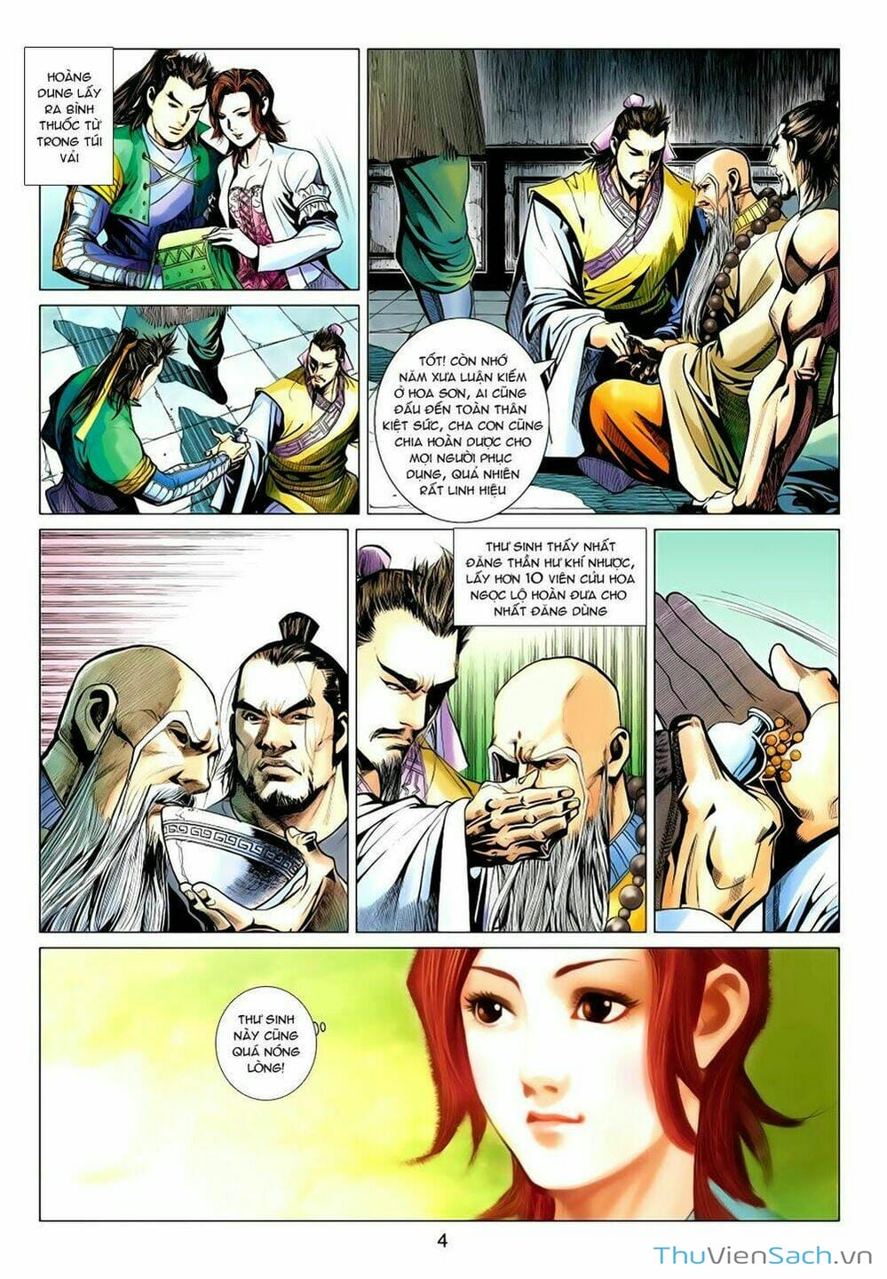Truyện Tranh Anh Hùng Xạ Điêu - Manhua trang 4