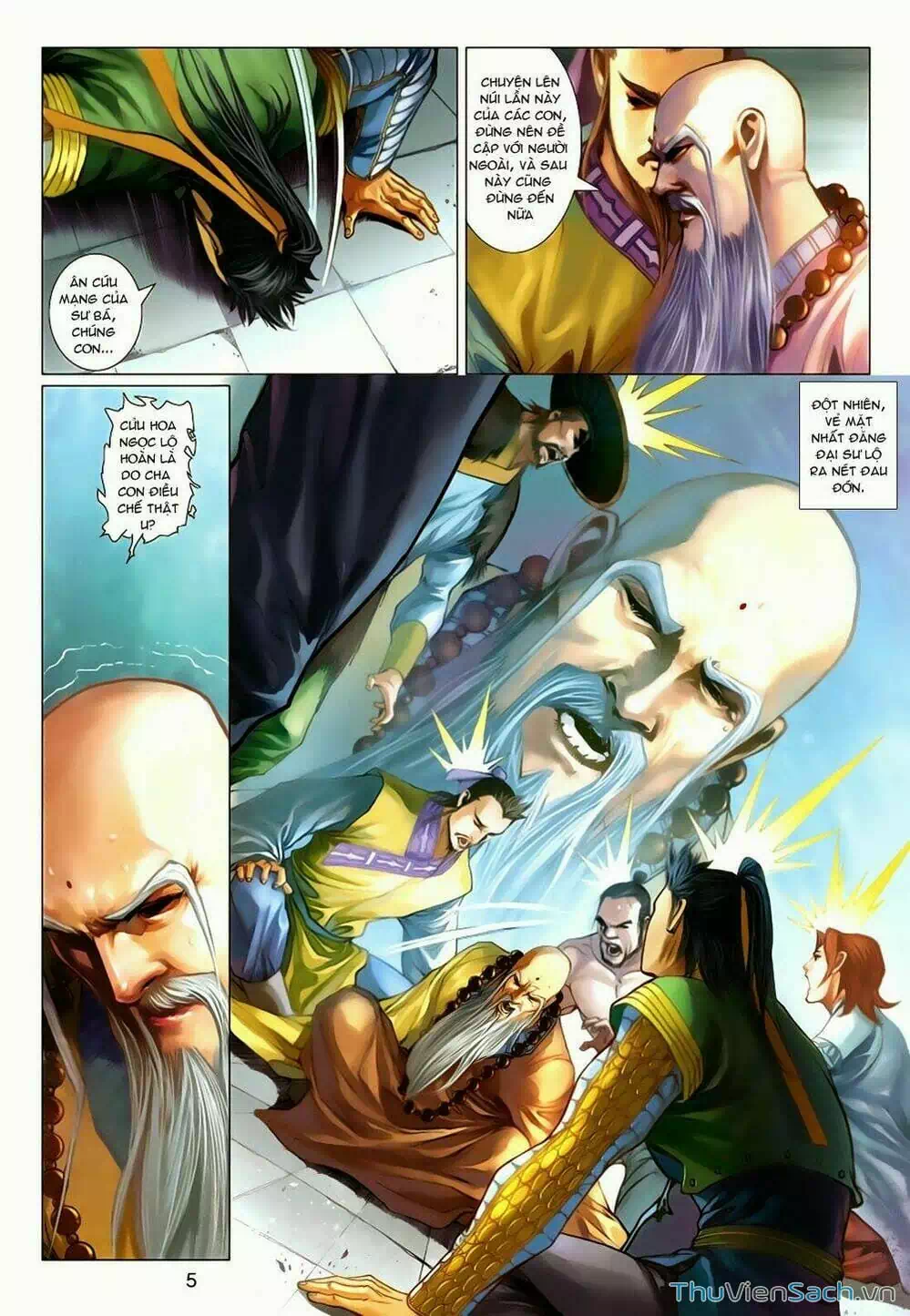 Truyện Tranh Anh Hùng Xạ Điêu - Manhua trang 4